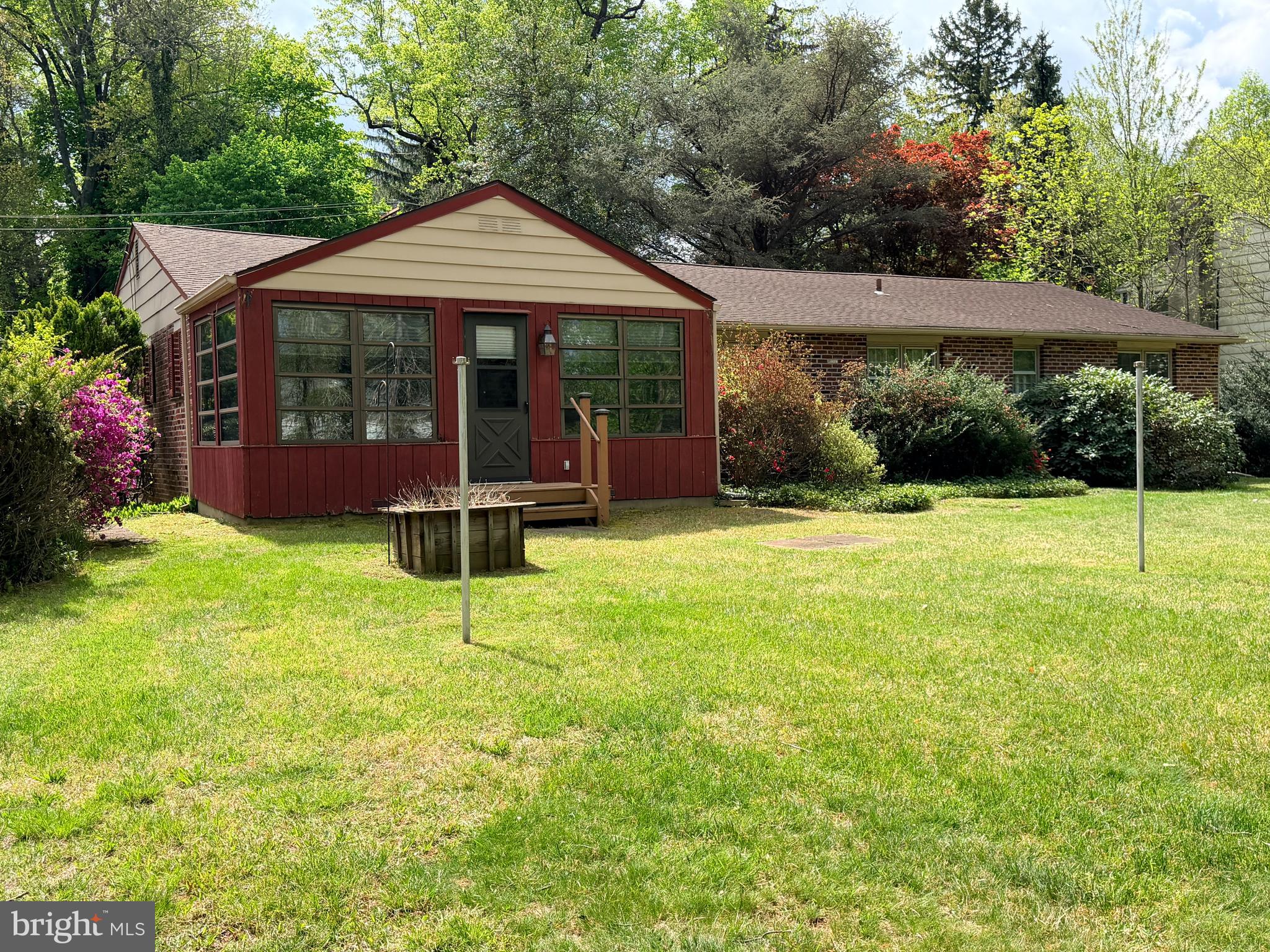 This charming ranch-style home, offers a perfect blend of comfort and functionality. Nestled on a generous half acre lot, the property features landscaped grounds that invite you to enjoy the outdoors. The level yard provides ample space for gardening, play, or simply relaxing in the sun. Step inside to discover a warm and inviting interior, with a traditional design. The family room, conveniently located off the kitchen, is perfect for gatherings and everyday use. The living room enjoys natural light thru a large picture window and boasts a cozy real brick fireplace, creating a welcoming atmosphere during cooler months.The formal dining room sets the stage for memorable meals and celebrations. With three well-appointed bedrooms and two full bathrooms, this home accommodates both privacy and togetherness.  Most rooms feature carpet over solid hardwood floors., Ceramic tile baths are in great condition.  The laundry is conveniently located on the main floor.  An unfinished full basement offers endless possibilities for customization, whether you envision a recreation room, workshop, or just additional storage.  There are numerous shelves, and a workbench area. Parking is a breeze with an attached two car garage featuring a front entry and garage door opener, along with a spacious  level driveway.  There is also an attic.  Located in popular Rose-tree Media school district,  Just minutes to downtown Media shops and 10 minutes from I95. This home is not just a place to live; it’s a sanctuary where cherished memories are made. Experience the perfect balance of indoor comfort and outdoor enjoyment in this delightful property.