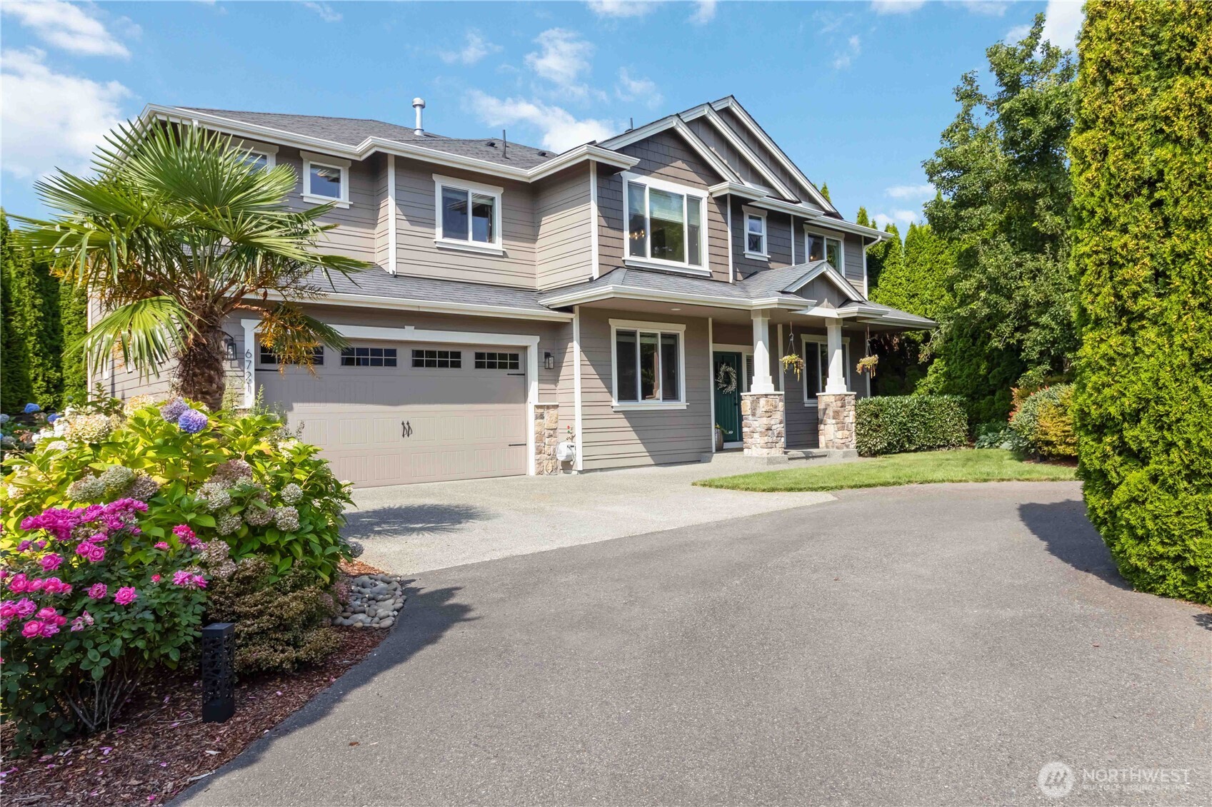 Welcome to modern elegance in Liberty Grove! Built in 2010, this stunning 4-bedroom, 3-bath home spans over 3k sq ft of thoughtfully designed living space on a private cul-de-sac. The open-concept layout highlights a gourmet kitchen featuring quartz counters, stylish backsplash, stainless appliances, & a butler’s pantry. Gather in the inviting living area with a cozy gas fireplace, or retreat to the spacious primary suite with a luxurious en suite bath. Step outside to a beautifully landscaped yard with a covered patio & outdoor fireplace—perfect for year-round enjoyment. Angelic craftsmanship and high-end finishes are evident throughout this exceptional property, with the added convenience of nearby shopping, dining, & major freeways.