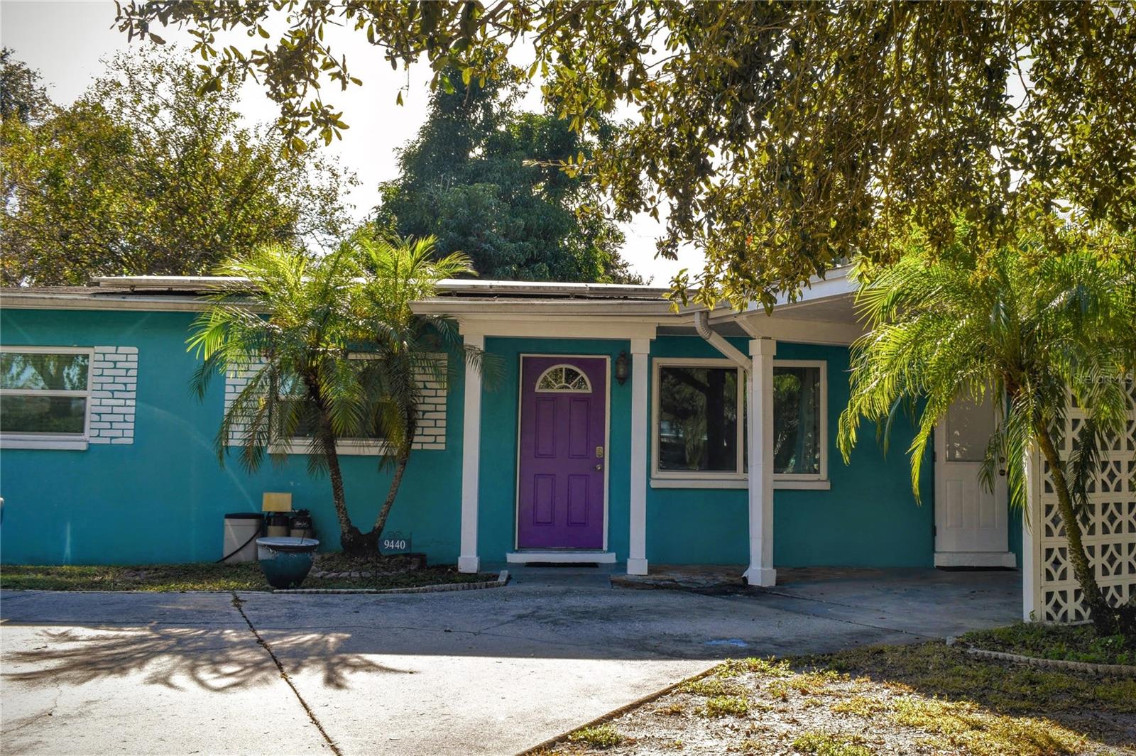 Welcome to your new home!  This home is centrally located close to Schools, Shopping, Dinning and Evening Entertainment. A short 15 minute drive and you could be at the local beach or the airport and also, just a few minutes from Interstate I275. Pride of ownership shows.  Feel comfortable with the semi open floor plan. Create some great meals in the updated galley style kitchen. Enjoy your favorite family gathering or Bar-B-Ques or maybe playing with your pet in the fenced in back yard with mature landscaping. There is an inside utility room with washer & dryer hook up and additional shelving for dry goods or pantry. Take advantage of the Solar panels installed along with water softener and sprinkler system. This home has an outside shed for extra storage and double car driveway. Don't miss seeing this home-schedule your private tour today.