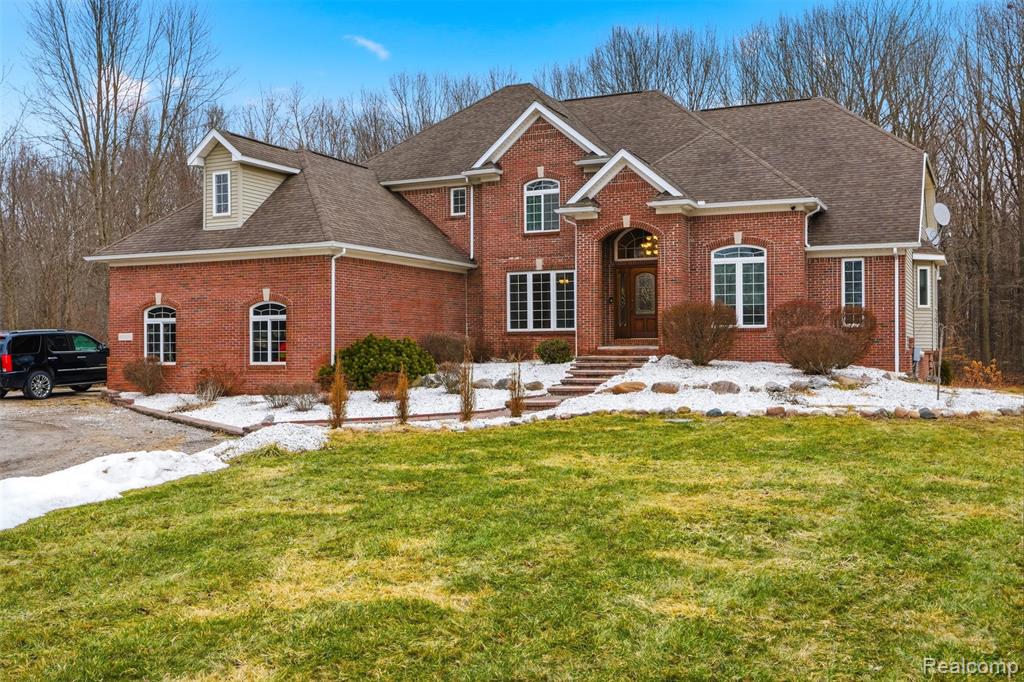 Set on 13 private acres, this luxurious estate offers the perfect blend of seclusion, comfort, and natural beauty. Enjoy exceptional privacy surrounded by mature landscape and abundant wildlife, with hunting permitted on the property. Deer and turkey are frequently seen, making this an ideal retreat for outdoor enthusiasts. Recent upgrades include brand new basement flooring and a professionally installed French drain in 2024, providing added value and peace of mind. A rare opportunity to own a private, refined sanctuary with room to roam and enjoy the outdoors. Schedule your showing today!