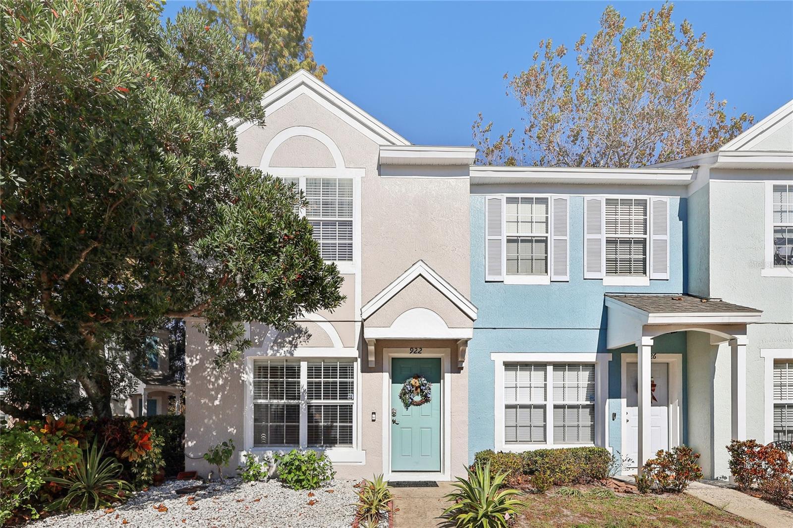 Get ready to fall in love with this beautifully maintained, move-in-ready Bel-Air townhome. Imagine relaxing on your screened-in porch, soaking up those spectacular green backyard views—pure bliss! Inside, the open-concept layout is just fantastic, flowing seamlessly from the perfect-sized kitchen to the dining and living areas. You’ll be thrilled with the two incredibly spacious primary suites, each featuring a private en-suite bathroom. There's even a convenient half-bath downstairs for guests!The location is a dream—just minutes from the SunRail, downtown Lake Mary, major highways (417, I-4, 17-92), shopping, dining, and the farmer's market. Plus, the community is gated and offers a sparkling pool and clubhouse, all covered by a low HOA. Parking is easy with an assigned spot right out front and plenty of guest parking. This one truly feels special! Schedule your private tour today!