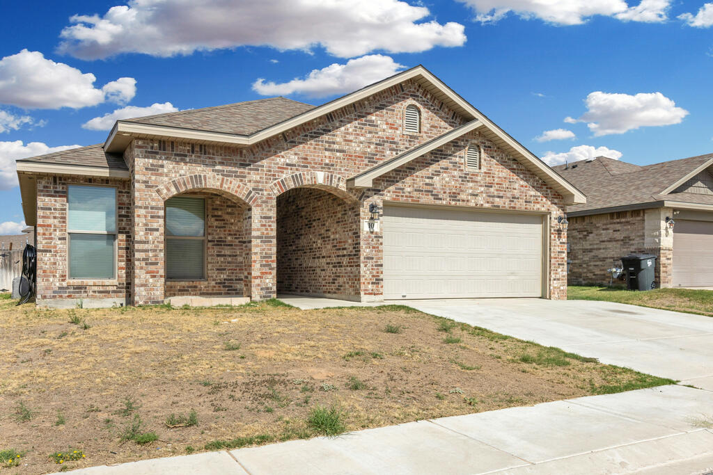 Welcome to this inviting 4-bedroom, 2-bath home tucked away on a quiet cul-de-sac. The spacious living area features a welcoming fireplace, while granite countertops add a nice touch to both the kitchen and bathrooms. The sequestered primary suite offers a spacious bathroom with dual sinks and a large walk-in closet. Enjoy the convenience of a sprinkler system servicing both the front and back yards, plus solar panels that will be included in the sale, offering the next owner the opportunity to enjoy the benefits of solar energy!
