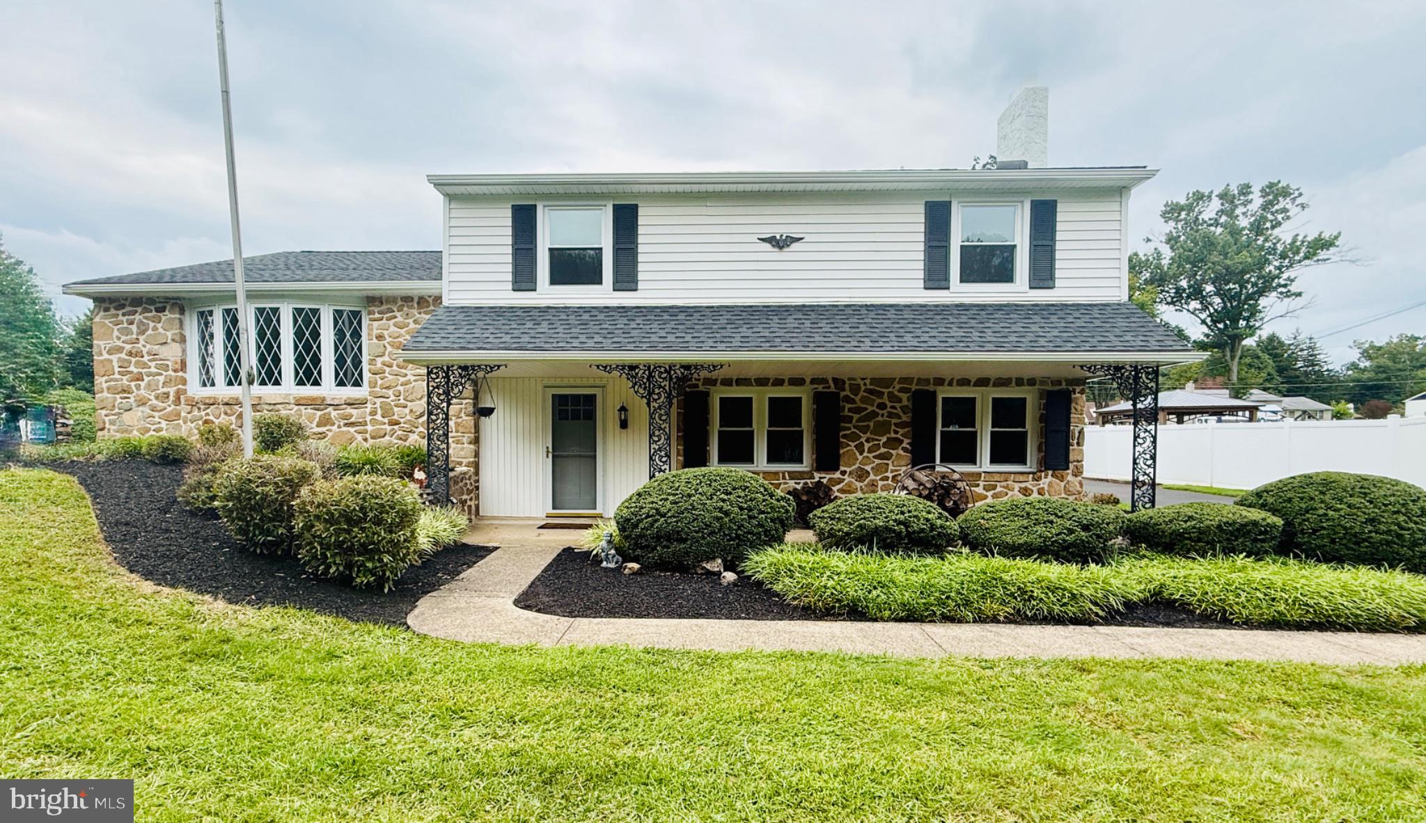 Almost New in Council Rock! This original owner home has been lovingly restored and updated to fit today's lifestyle. Some of the highlights include: refinished hardwood floors throughout much of the home, brand new A/C system installed, Whole House Generator installed, Brand new Kitchen and Bathrooms, Recessed LED lighting throughout, Waterproofed basement, New Roof, Gutters and Downspouts, New windows. New interior and exterior doors, and the list goes on.  Don't miss this beautifully updated 4 bedroom 2 full and one half bath home on a large, flat lot in walking distance to Holland Elementary.