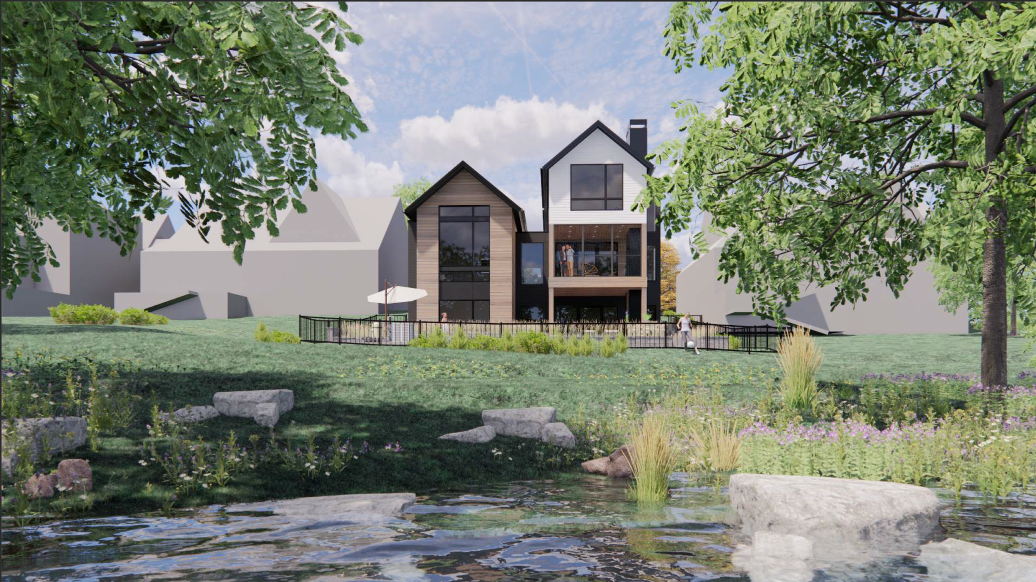 Remarkable opportunity to design and build your dream home on one of the last remaining lots on Minnehaha Creek in Edina. This is perhaps the nicest lot on the creek with the possibility of a walkout lower level and amazing southern views of the water and the wooded area across the creek. A gentle sloped yard offers ample opportunity for a pool or over hundred feet of length for a yard and outdoor entertainment spaces. Several building plans are available via Sustainable 9 Design+Build and Unfold Architecture that have been developed for this property and you are free to customize them or start from scratch and design your own dream home!