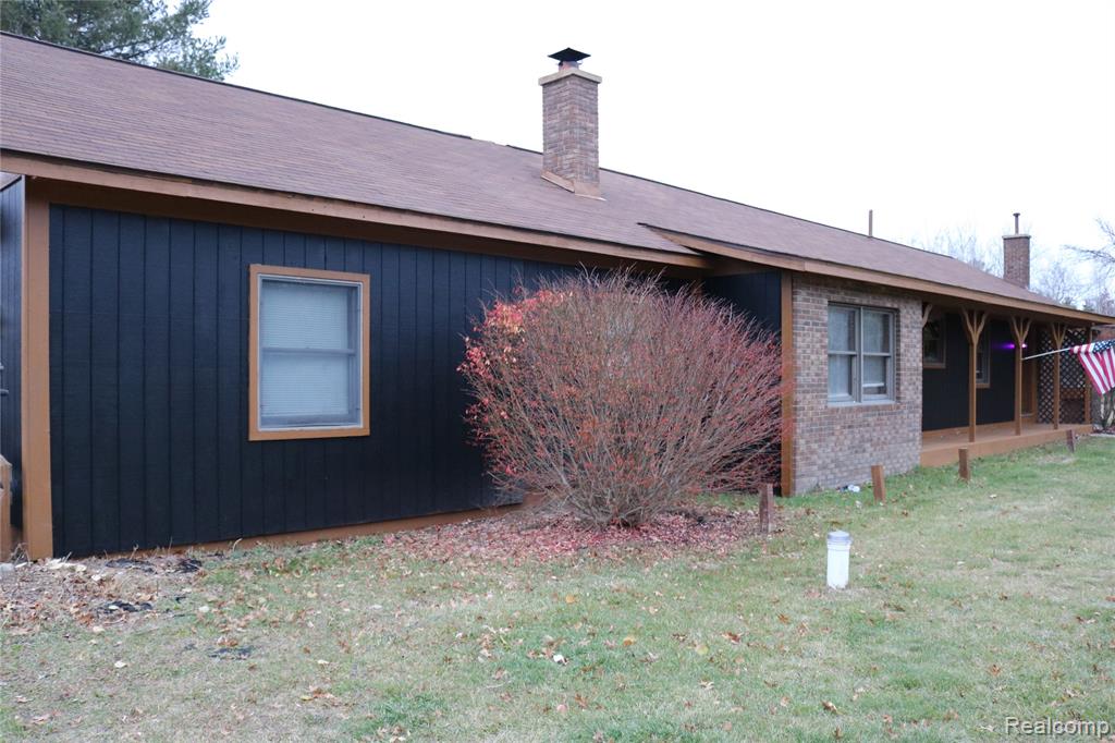 Location, Location, Location! Don't miss this beautiful sprawling ranch home on ten acres that backs to state and federal land! This home is just waiting for your finishing touches! The open kitchen leads out to a spacious deck overlooking the property! This home boasts a 2 car attached garage plus a huge pole barn!  Located on 10 acres with an outside Gun Range.