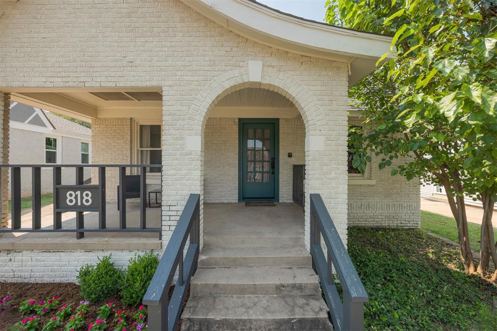 A storybook charmer in the heart of OKC! This dreamy white-brick bungalow, framed by colorful flowering landscaping, feels like it’s been plucked from the pages of a novel. Inside, a teal-drenched living room features a beautiful brick fireplace at its center, hugged by built-ins. Through the arched doorway, the dining room blooms with playful wallpaper, original hardwood floors, and another built-in ready to tuck away your favorite things. The kitchen is full of character with crisp white subway tile, two-tone cabinets, and quartz countertops. Just beyond, a versatile bonus room awaits—perfect as a sunny office, a creative studio, or a serene yoga retreat. Two bedrooms and a centrally located, completely remodeled bath create an effortless layout. Outside, a generous backyard and detached one-car garage complete the picture. Near the Paseo Arts District and Western Avenue, this home offers both charm and convenience in one picture-perfect package. Welcome to your next chapter!