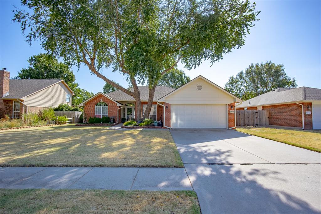 WELCOME to this meticulously MAINTAINED HOME with great CURB APPEAL in the DESIRABLE BERKELEY addition in Norman. As you walk through the front door, you will notice the NEWER LVP flooring throughout the main areas of the home and the functional flow of the layout. The living area is large, open, and inviting with lots of NATURAL LIGHT and a FIREPLACE. The FORMAL DINING sits at the front of the home and would make a great office. The kitchen is semi-open to the living area with white painted cabinets and sleek granite, featuring: an undermount sink, plenty of cabinet and counter space, a separate pantry, and a GAS range. The primary bedroom sits on one side of the home and is SPACIOUS with lots of windows and a vaulted ceiling. The ensuite has a FREESTANDING newer tub, separate shower, double vanity with plenty of space, and a walk-in closet. The guest rooms sit on the other side of the home and has a guest bathroom situated between those rooms with a newly remodeled tub area and granite tops. These sellers have made lots of improvements including: 2021 ROOF, 5 yr old LVP floors, GRANITE TOPS throughout, Freestanding tub, 2014 FULL HVAC replacement, 2019 WATER TANK. The addition amenities include: a POOL, basketball court, PLAYGROUD, and plenty of field space for activities. Call today for your showing!