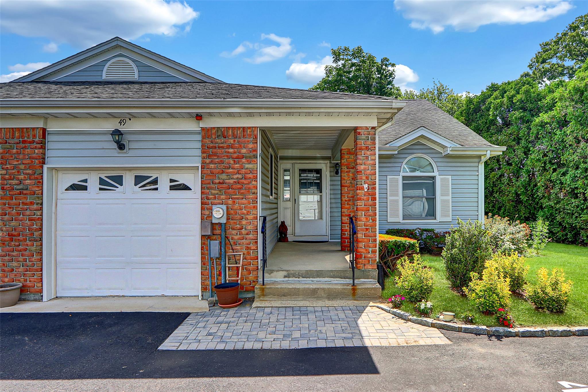 Welcome Home To Your 55+ Condo. Very Rare Corner Unit Located In Private Primrose Development. This Condo Is Located Close To Top Local Amenities. Loads Of Shopping Near By. Easy Access to Parkway, Sunrise Hwy, & LIE. Babylon Village Is A Stones Throw Away. Easy Access To Deer Park and Babylon Train Station. One Of The Largest Condo's In The Development. It Has Soaring Ceilings, Large Living Room, Dining Area, Large Kitchen With Updated Appliances. Two Bedrooms, Two Full Bathrooms, Laundry Conveniently Located In The Hallway Closet. Bonus Loft Area and Large Easy Access Storage/Utilities Room. Attached One Car Garage, Driveway And One Assigned Parking Spot. Front Porch and Beautiful Private Patio in the back. All Surrounded By Incredible Lush Landscaping. Community Amenity's Include Beautiful Pool, Bocci Court, Huge Club House With Loads Of Activities, Pool Table and Ping Pong Table. Lends It Self To An Active Life Style