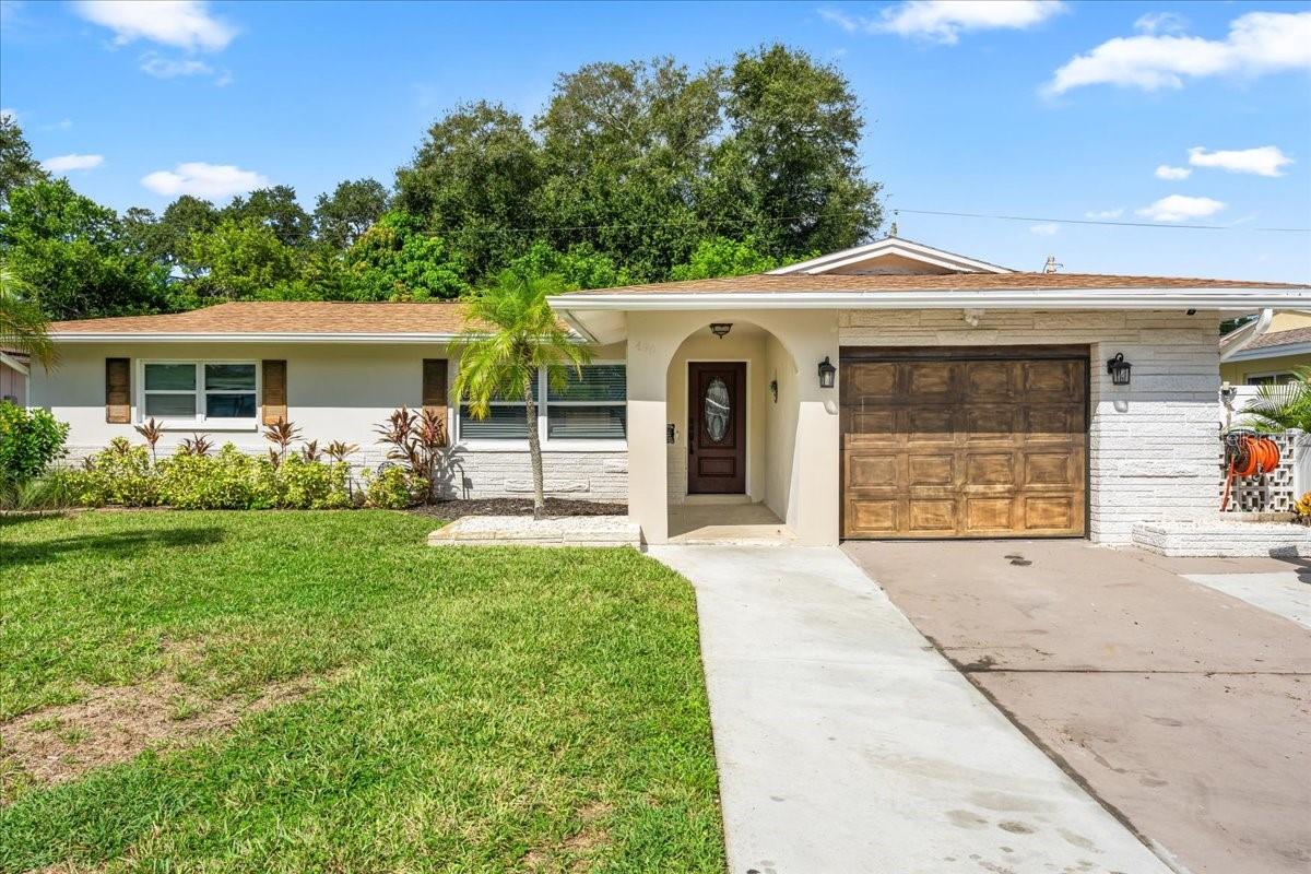 Welcome home to this beautifully updated 3-bedroom, 2-bathroom pool home offering 1,187 sq. ft. of living space, a 1-car garage, oversized driveway, and an incredible backyard built for Florida living!Step inside to find updates throughout and the peace of mind of knowing the big-ticket items have already been taken care of, including a 2021 ROOF and 2022 HVAC.Out back is where this home really shines! Enjoy your own private Florida retreat featuring a sparkling swimming pool, covered lanai, beautiful covered patio, and gorgeous pavers throughout the backyard—creating plenty of space for entertaining, grilling, relaxing by the pool, or enjoying those warm Florida evenings.The oversized driveway provides additional parking, while the attached garage offers even more convenience and storage.And location matters! This home is centrally located in Largo, putting you within easy reach of shopping, dining, parks, entertainment, and everything Pinellas County has to offer.Even better— NO FLOOD INSURANCE REQUIRED! Enjoy the Florida pool-home lifestyle without the added flood insurance expense. 3 Bedrooms | 2 Bathrooms, 1,187 Sq. Ft., 1-Car Garage + Oversized Driveway, Private Pool, Covered Lanai & Patio, Pavered Backyard, Roof 2021,  HVAC 2022, Updates Throughout, Centrally Located in Largo, and again- no flood insurance required!A move-in-ready Largo pool home with the major components already updated and an outdoor space made for enjoying Florida year-round—this one is ready for its next owner! ??????