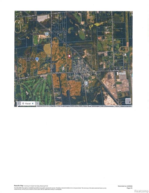 Desirable Salem Township property. Total of 26.96 acres, 7 parcels make up the acreage. Parcel numbers are: A-01-11-300-004, A-01-11-300-021, A-01-11-300-022, A-01-11-300-020, A-01-11-300-019, A-01-11-300-014, and A-01-11-300-005. The Summer/Winter Taxes, S.E.V., Taxable Value, and Road Frontage are based only on one Parcel. Can do 2.5 units per acre. All data is approximate and should be verified.