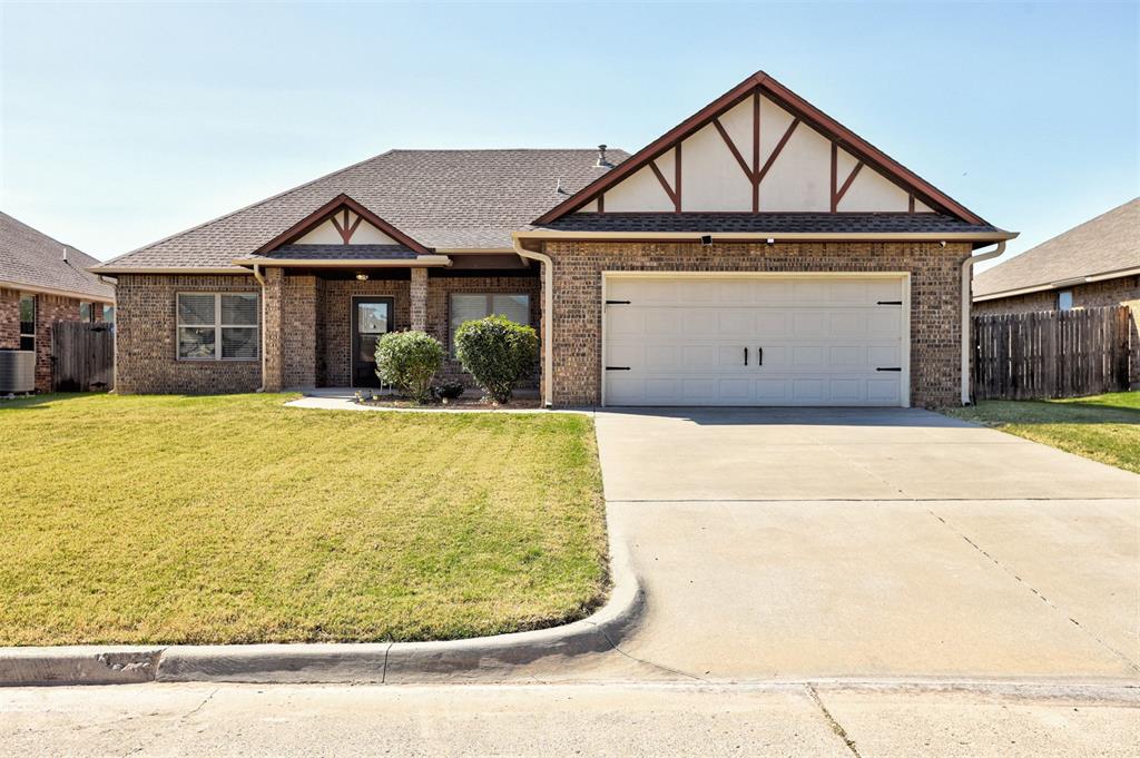 Great location This inviting Moore home offers a wonderful blend of comfort, convenience, and thoughtful recent updates. In 2025, flooring, fencing, gutters, a dishwasher, and an updated primary bedroom ceiling fan were added, bringing fresh appeal and everyday functionality to the home. Peace of mind is enhanced by two storm shelters: an OZ above-ground walking storm shelter and a storm shelter located in the garage. The Tuff Shed, added in 2022, offers convenient extra storage for tools, hobbies, and outdoor equipment. The backyard patio creates a welcoming space for morning coffee, casual entertaining, or relaxing outdoors. With these meaningful improvements already in place, you can settle in comfortably while adding your own personal touches to make this home truly yours.This is a 3 bed 2 bath plus a study.