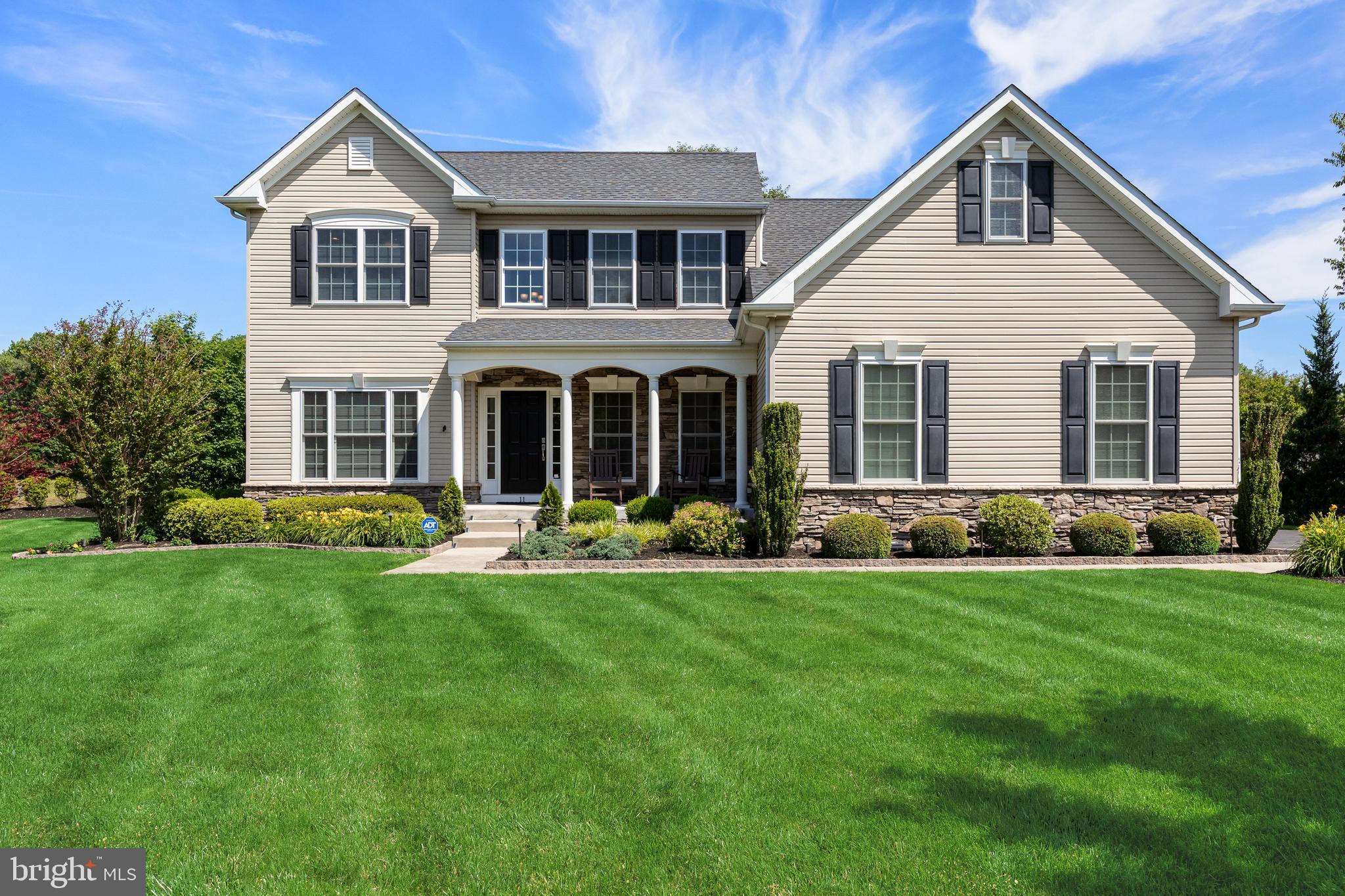 Welcome To Luxury Living In Hainesport’s Highly Sought-After Reserve At Beacon Hill! This Stunning 2015 Bruce Paparone-Built Home Seamlessly Blends Elegance, Functionality, And Everyday Comfort With Thoughtful Upgrades, Custom Finishes, And Exceptional Living Space Throughout. From The Moment You Arrive, The Beautiful Landscaping And Hardscaping Create Impressive Curb Appeal And Set The Stage For What Awaits Inside. Step Through The Front Door Into A Bright, Open Floor Plan Filled With Natural Light And Highlighted By Gorgeous Gleaming Hardwood Flooring Throughout Much Of The First Level. To The Right Of The Foyer, Set Behind Double Glass French Doors, A Private First-Floor Office Offers The Perfect Work-From-Home Setup. The Formal Dining Room Sits To The Left, Adorned With Ornate Molding And A Beautiful Chandelier, Providing An Elegant Space For Entertaining And Flows Effortlessly Into The Butler’s Pantry. At The Heart Of The Home Is The Expansive Chef’s Kitchen Featuring An Abundance Of Rich Cherry Cabinetry, Granite Countertops, Stainless Steel Appliances, Double Ovens, A Large Center Island With Seating, Pantry, And Butler’s Pantry. The Adjoining Breakfast Room Boasts A Vaulted Ceiling And Is Flooded With Sunlight From Oversized Windows And A Glass Sliding Door Leading To The Private, Tree-Lined Backyard Complete With A Beautiful Paver Patio. The Adjacent Family Room Feels Even More Grand Thanks To Soaring Vaulted Ceilings, A Dramatic Second-Floor Catwalk Overlook, Hardwood Flooring, And A Cozy Gas Fireplace—Creating The Perfect Gathering Space For Family And Friends. Conveniently Located On The Main Level, The Primary Suite Serves As A Peaceful Retreat With Double-Door Entry, Hardwood Flooring, A Massive Walk-In Closet Featuring A California Closet Organization System, And A Luxurious Ensuite Bath Complete With A Sunken Tile-Lined Soaking Tub And Stylish Tiled Shower. A First-Floor Laundry Room And Half Bath Complete The Main Level. Upstairs, You'll Find Three Additional Generously Sized Bedrooms. Two Feature Walk-In Closets, While One Offers Its Own Private Ensuite Bath—Ideal For Guests, Multigenerational Living, Or A Private Teen Suite. An Additional Full Hall Bath Provides Convenience For The Remaining Bedrooms. The Massive Basement Is Already Insulated And Awaits Your Finishing Touches, Offering Endless Possibilities For A Home Gym, Media Room, Playroom, Recreation Space, Or The Ultimate Entertaining Retreat. Additional Highlights Include A Rare 3-Car Insulated Side-Entry Garage, Whole-House Generator, Abundant Storage, And Quality Craftsmanship Throughout. Located In A Quiet Neighborhood Where You Can Walk To School And Parks, This Home Is Also A Commuter’s Dream With Easy Access To Major Highways, Joint Base Mcguire-Dix-Lakehurst, Shopping, Restaurants, And Everyday Conveniences. This Exceptional Hainesport Home Offers The Perfect Combination Of Luxury, Space, And Location—An Opportunity You Won’t Want To Miss.