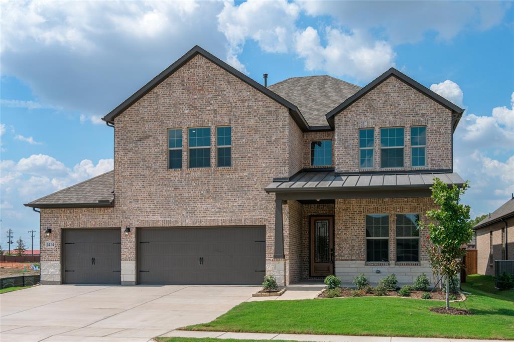 WELCOME TO RIVER RANCH IN VAN ALSTYNE! STONEHOLLOW HOMES invites you to come see the POPULAR BASALT FLOOR PLAN! READY NOW! From the welcoming mud cabinet that keeps daily essentials organized to the gourmet kitchen featuring two spacious pantries, every detail is designed with both beauty and function in mind. The kitchen is a centerpiece, showcasing a built-in gas cooktop with a designer wood vent hood vented to the exterior, built-in oven and microwave, and an expansive island that makes entertaining and everyday living effortless. Rich nail-down hand-scraped wood floors add character throughout the main living areas, while the private media room is the perfect space for game days and family gatherings. At the end of the day, retreat to the luxurious primary suite with the spa-inspired Super Shower and enjoy the convenience of a 3-car garage. 1414 Colorado Rd is more than home—it's designed for creating memories, celebrating life's milestones, and enjoying the comfort and quality you deserve.