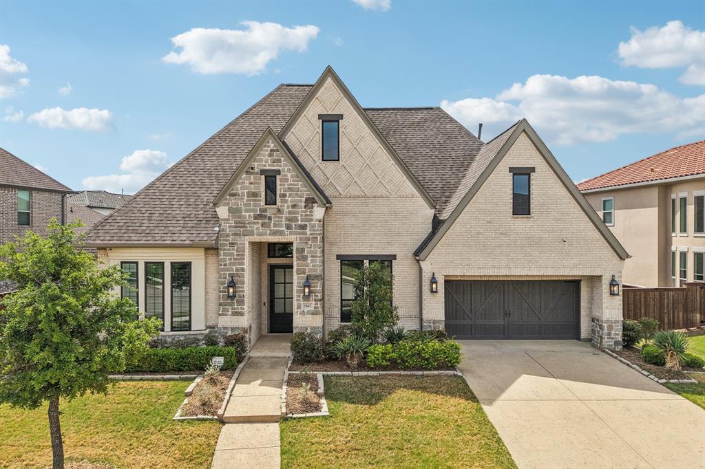 North Facing, Prosper ISD, and Easy Tollway Access! This Britton-built home shows like new and offers a perfect blend of luxury, space, and thoughtful design.A grand extended entry welcomes you with rich hardwood floors that flow throughout the main living areas. Just off the entry, a private office with French doors provides the ideal work-from-home space, while the formal dining room and enclosed game room—also featuring French doors—create elegant and versatile entertaining areas.The spacious family room is filled with natural light, highlighted by a stunning wall of windows, a cozy fireplace, and sliding glass doors that seamlessly connect indoor and outdoor living. The open-concept design flows effortlessly into the morning area and chef’s kitchen, complete with a Butler’s pantry and an oversized island with built-in seating—perfect for gatherings.The private primary suite is a true retreat, featuring a wall of windows and a spa-like ensuite bath with dual vanities, a garden tub, a separate glass-enclosed shower, and a large walk-in closet. All secondary bedrooms offer their own ensuite baths and walk-in closets, providing comfort and privacy for everyone.Soaring ceilings and expansive windows enhance the home’s bright and airy feel throughout. Step outside to enjoy the covered backyard patio, ideal for relaxing or entertaining. A mudroom conveniently connects to the three-car garage, adding everyday functionality to this exceptional home.