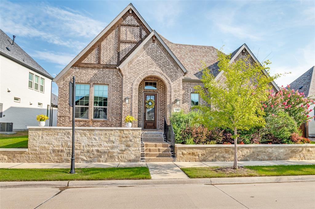 Designed and custom-built, this transitional residence inside the premier Viridian master-planned community of Arlington, Texas, frames a lifestyle of architectural connectivity. Situated in the heart of Dallas-Fort Worth Metroplex, every detail of this two-year-old property functions to balance active gathering with absolute residential privacy. It is zoned for the highly regarded Hurst-Euless-Bedford Independent School District, including the acclaimed on-site Viridian Elementary School located within the community. The architectural element expands the primary living space into a resort-style covered lanai. Outfitted with a floor-to-ceiling fireplace, media connectivity, and motorized privacy screens, this outdoor triple sliding glass door that opens to outdoor living sanctuary serves as a protected oasis for year-round relaxation. Inside, wide-plank hardwood flooring flows through the main areas, guiding the eye toward the culinary kitchen, which features an oversized center island, quartz countertops, a six-burner gas cooktop, commercial vent hood, double ovens, and a vast walk-in pantry. An adjacent dining room hosts custom built-in cabinetry with a dedicated wine refrigerator alcove. Positioned off the main foyer, a dedicated executive study rests behind glass French doors, providing a quiet command center for remote business affairs. The thoughtful floor plan configures the secondary bedrooms with spacious walk-in closets and private en suite bathrooms. On the opposite side of the residence, the primary suite stands as a secluded owners' retreat, complemented by a versatile flex room. It has a massive primary closet that opens to the laundry center. Beyond the private property line, the real estate integrates with the resort-style ecosystem of Viridian in Tarrant County. This environment provides direct access to swimming pools, pickleball courts, a resident clubhouse, and a private sandy beach on the central lake for sailing.