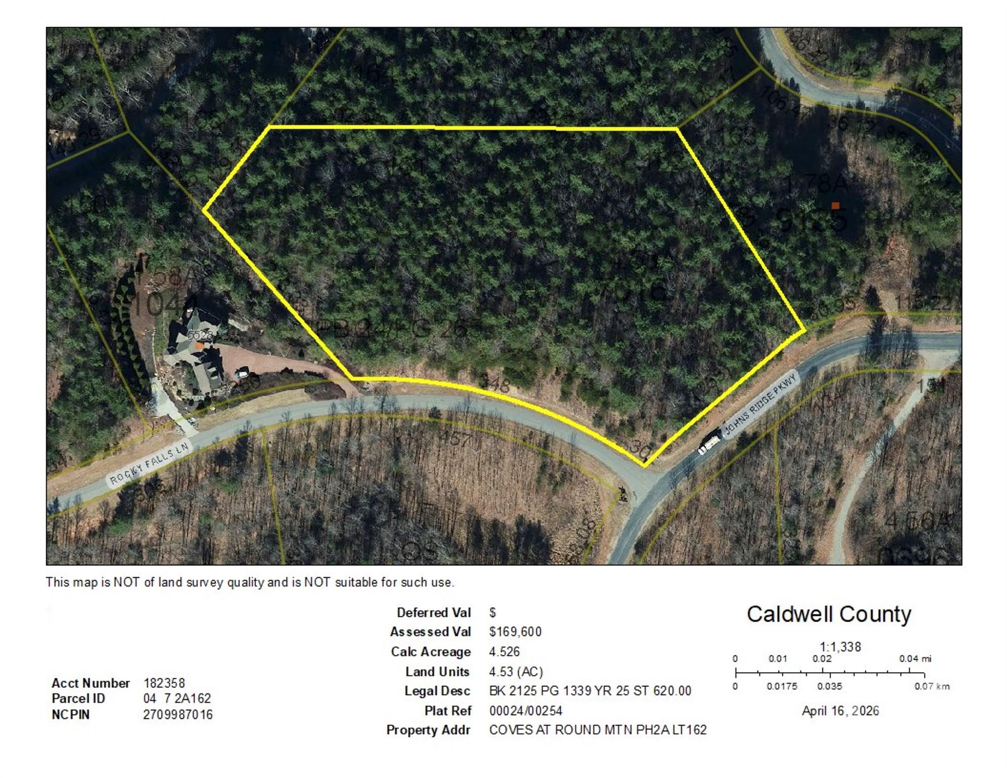 Lot 161/162 Rocky Falls Lane 161/162