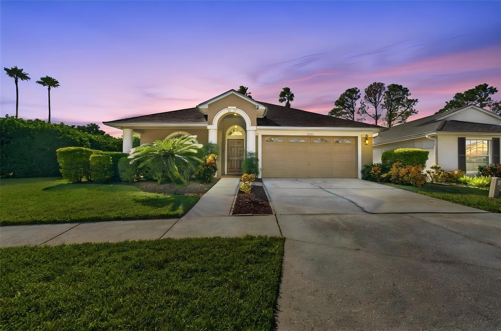 Welcome to this inviting 4 bedroom, 2 bath home in the desirable Villa Rosa community of Lutz! Offering 2,328 sqft of living space, this home features a spacious and versatile floor plan designed for comfortable everyday living and effortless entertaining. The thoughtfully designed layout includes separate living and dining areas, a generously sized family room, and an eat-in kitchen with ample space to gather with family and friends. The split-bedroom floor plan provides added privacy, while the primary suite offers a relaxing retreat. Step outside to enjoy the spacious sunroom or the screened-in, in-ground heated pool, creating the perfect setting for Florida living all year round. Situated on a meticulously landscaped corner lot with pond views as you walk out the front door, this home offers a wonderful combination of indoor comfort and outdoor enjoyment. Conveniently located in some of the best school districts the county has to offer, near major roadways, shopping, dining, and everyday amenities. This Villa Rosa property presents an excellent opportunity to enjoy all that Lutz and the Tampa Bay area has to offer!