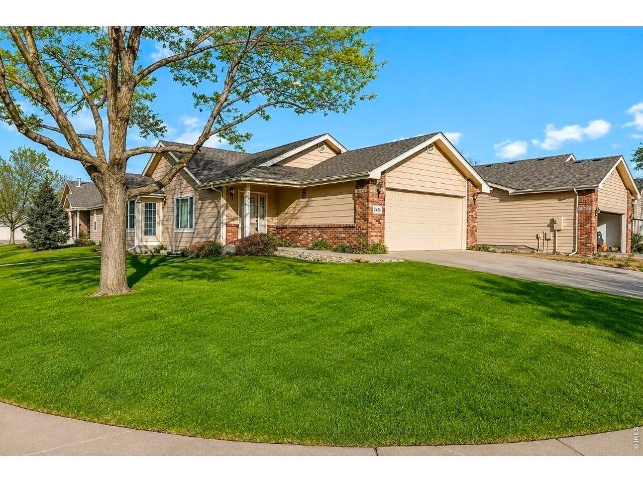 Finding a 5-bedroom home in Northern Colorado can be a challenge-which makes this charming ranch-style patio home a true gem! Offering plenty of space and versatility, this home features 5 bedrooms and a fully finished basement, with 3 bedrooms conveniently located on the main level and 2 additional bedrooms downstairs. The inviting main level provides a comfortable flow for everyday living, while the enclosed sunroom-accessed directly from the dining room-is the perfect spot to enjoy your morning coffee or unwind with a cocktail at the end of the day. The finished basement opens the door to endless possibilities, with plenty of room for a home theater, gaming area, additional living space, hobbies, or a workout area, plus ample storage. And yes-bring the dogs! This patio home offers the unique opportunity for a 10-foot-diameter, 6-foot-high dog run, giving your four-legged family members their own space to enjoy. Fresh interior paint, new carpeting on the main level, and a new roof installed the week of April 1, 2026 make this home move-in ready. A whole-house RainSoft water treatment system adds an extra touch of comfort, and brand-new kitchen appliances installed in August 2026 provide a fresh, updated feel in the heart of the home. With its hard-to-find 5-bedroom layout, flexible living spaces, enclosed sunroom, pet-friendly features, and numerous recent updates, this home is ready for its next chapter. Come see why this one is such a rare find!