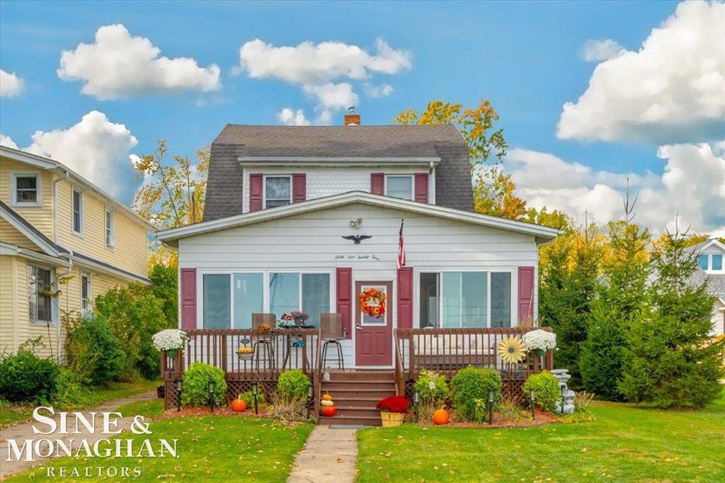 THIS IS NOT YOUR TYPICAL TWO-FAMILY-INCOME HOME. BOTH UNITS ARE TOP OF THE LINE, BEAUTIFULLY DESIGNED SPACES THATPROVIDE EXCEPTIONAL COMFORT AND STYLE, PERFECT FOR HOUSING YOUR FAMILY OR OFFERING A PREMIUM RENTAL INCOME. IDEALLY LOCATED JUST OFF OF THE ST CLAIR RIVER SHIPPING CHANNEL, YOU WILL ENJOY THE BREATH-TAKING RIVER VIEWS OF PASSING FREIGHTERS, SHIPS, ANDVARIOUS WATER CRAFTS, NOT TO MENTION WAKING UP TO THE STUNNING SUNRISES OVER THE WATER. THE EXTENSIVE RENOVATIONS MAKE THISA MOVE-IN-READY HOME FEATURING UPDATED FULL KITCHENS AND BATHS. BOTH UNITS HAVE SEPARATE ENTRANCES PLUS THEIR VERY OWN PRIVATE ENCLOSED PORCH AREAS. THE MAIN FLOOR LIVING SPACE FEATURES 2 GENEROUSLY SIZED BEDROOMS, A FULL BATH, A LIVING ROOM, A KITCHEN, AND A DINING AREA. THE SECOND FLOOR LIVING SPACE ALSO HAS 2 GENEROUSLY SIZED BEDROOMS, A FULL BATH, A LIVING ROOM, A KITCHEN, AND A DINING AREA. THE FULL BASEMENT OFFERS TONS OF ADDITIONAL STORAGE AND COULD BE FINISHED OFF FOR ADDITIONAL LIVING SPACE AND HAS 2 SEPARATE LAUNDRY FACILITIES. MAIN FLOOR AND SECOND FLOOR FIREPLACES. THE APPLIANCES FOR BOTH UNITS ARE INCLUDED. SEPERATE FURNACES, CENTRAL AIR, AND HOT WATER HEATERS. CONVENIENTLY LOCATED CLOSE TO DOWNTOWN MARINE CITY AND THE CITY OF ST CLAIR FOR AREA SHOPPING, EATERIES, BOAT LAUNCHES, RIVERFRONT PARKS, AND BEACH.