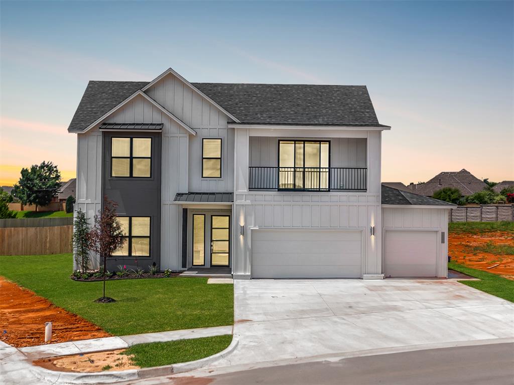 LIMITED INCENTIVE - Ask for details. Introducing the Laguna Contemporary, a new residence designed for modern comfort and effortless luxury. Nestled in Echo Park, Deer Creek’s newest and most sought-after community, this new home offers an open and inviting layout, perfect for today’s lifestyle at 15501 Bergman Circle. From the moment you enter inside, you’ll feel an immediate sense of home. Expansive 10-foot ceilings and an abundance of natural light create a bright & airy atmosphere, while the linear gas fireplace serves as a striking focal point in the main living space. Luxury vinyl plank flooring throughout the main areas and the owner’s suite adds a high-end touch, enhancing the home’s contemporary elegance. At the heart of the home, the gourmet kitchen is a chef’s dream. Outfitted with double ovens, gas range, a stainless-steel refrigerator, sleek vent hood, & spacious butler’s pantry, this space is both stylish and highly functional. A wealth of cabinetry and counter space, along with designer finishes, ensures a seamless cooking and entertaining experience. Beyond the main living areas, this home offers a study with double doors, ideal for remote work or quiet reflection. Downstairs pirmary bedroom with amazing bathroom.  Featuring two vanities, free standing tub, and oversized shower.  Upstiars is the bonus room with balcony, and secondary bedrooms. A private guest ensuite bedroom with bathroom is downstairs. Eight-foot doors on the first floor elevate the home’s grandeur, while included white blinds, a sprinkler system, & a fenced yard with a gate add to its move-in-ready appeal. Residents enjoy quick access to shopping, restaurants, & entertainment venues. Exciting coming-soon amenities include resort style pool, a playground, basketball court, & clubhouse, providing endless opportunities for relaxation, recreation, and building lasting memories. Plus, families will appreciate access to the renowned Deer Creek Schools. Welcome Home!