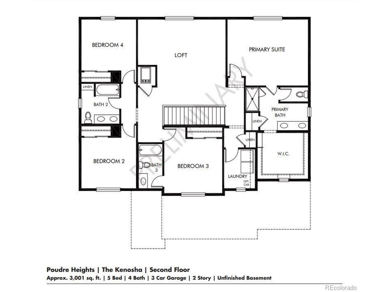 10,000+ SqFt Corner Lot!Basement for future customization and storage!Ask a sales counselor about optional rear yard fencing!Fireplace in great room!Open concept kitchen with quartz countertops and white cabinets!3 car garage!The Kenosha is a spacious two-story home featuring a main-floor flex space and guest bedroom, plus an upstairs loft for added versatility. With five bedrooms, four baths, and a three-bay garage across 3,001 sq. ft., this design offers comfort and flexibility for modern living.The Meritage Home difference includes spray-foam insulation, advanced air filtration for year-round comfort and healthier air, and durable cementitious siding known for its strength, fire-resistance, and long-lasting performance.  A Whirlpool appliance package, and full home blinds are also included for move-in convenience.  Welcome home where every detail is built for comfort, efficiency, and LIFE . BUILT. BETTER.Poudre Heights in Windsor offers small-town charm with modern convenience. Enjoy nearby parks, shopping, and dining at Centerra and Windsor Town Center-all just minutes away.*This home qualifies for special incentives through builder preferred lender for a limited time. Terms and conditions apply. See sales counselor for details!
