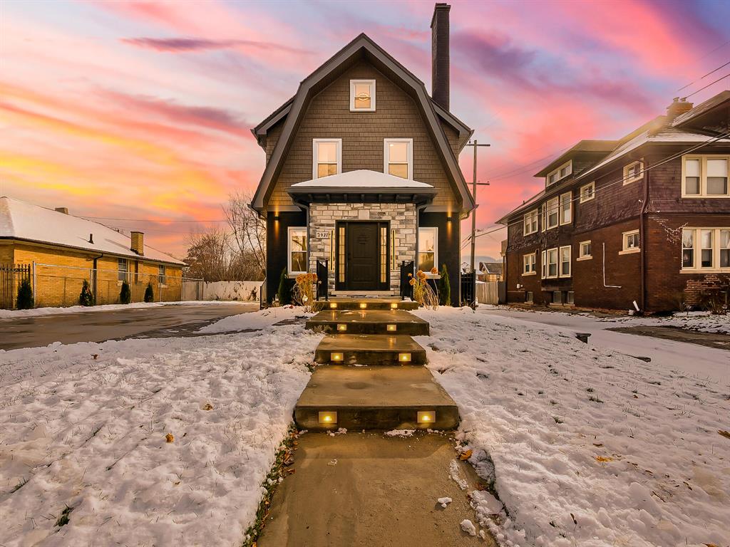 Better Than New Construction -- The Gem of Detroit!Welcome to a stunning, fully reimagined 4-bedroom, 3.5-bath home where no expense was spared. Crafted with a steel-beam construction foundation, this residence offers unmatched durability and modern design throughout.Step inside to discover premium imported Brazilian flooring, custom cabinetry, and designer light fixtures, faucets, and sinks that elevate every room. The chef's kitchen is outfitted with top-of-the-line appliances and sleek finishes, ideal for cooking and entertaining.Enjoy year-round comfort with dual high-efficiency (90%) furnaces and two-zone central air, providing personalized climate control on every level. Energy-efficient Low-E double-pane windows offer superior insulation and noise reduction.Additional upgrades include: In-ground sprinkler system Custom architectural air vents Premium front elevation with modern curb appeal Stackable washer & dryer High-end finishes from top to bottom