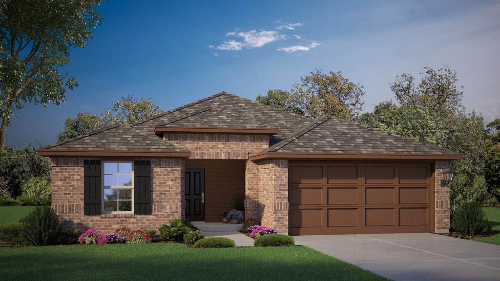 Complete and Available for a Quick Move-in! This beautiful New Home is located in the new phase at Highlands at Chapel Creek! A fabulous D.R. Horton community in West Fort Worth. This beautiful Denton-Elevation A floorplan is Move-in Ready! Open concept 3-2-2  Living, Dining and large Chef's Kitchen with loads of cabinet space, Island, Granite Countertops, Stainless Steel Appliances, Gas Range, Built-in Microwave and corner walk-in Pantry. Spacious Living in the heart of the Home with split Bedroom arrangement, large Primary Bedroom, 5 foot over sized shower and walk-in Closet. Tiled Entry, Hallways and Wet areas, Quartz top Bath vanities plus Home is Connected Smart Home Technology Package. Covered front porch, back Patio and 6 foot fenced Backyard. Gas Tankless Water Heater, Landscape Package with full sod and Sprinkler System. Two Community Pools, Cabana and two Playgrounds. Close proximity to DFW Airport, Fort Worth's Nature Center, Refuge, Sundance Square, numerous Shops, Restaurants and more!
