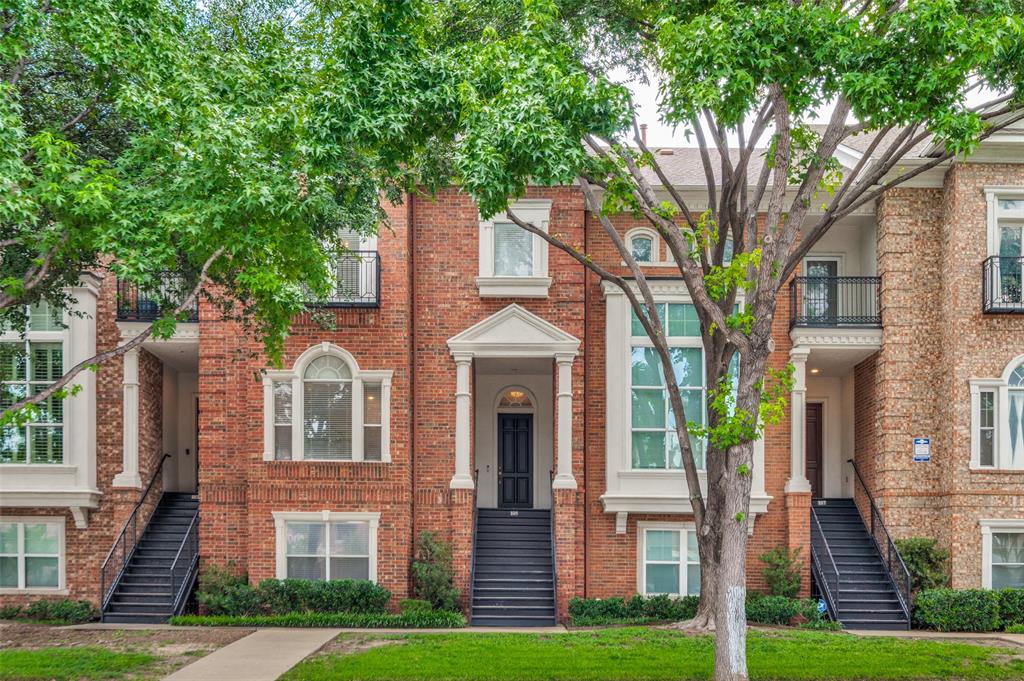 Experience modern urban living in this brownstone-style townhome in the heart of Dallas’ Farmers Market District, one of Downtown Dallas’ most vibrant and walkable neighborhoods. Offering exceptional value, this is one of the best-priced homes in the neighborhood, combining luxury, location, and flexibility.Designed across four thoughtfully planned levels, this spacious residence features 3 bedrooms, 3.5 baths, and a versatile floor plan ideal for today’s lifestyle. The private first-floor en-suite bedroom is perfect for guests, a home office, fitness studio, or multigenerational living.The second level features an open-concept living, dining, and kitchen filled with natural light from expansive windows overlooking tree-lined streets. The well-appointed kitchen offers abundant cabinetry, generous prep space, and seamless flow for entertaining, complemented by a convenient powder bath.The third floor includes additional private bedroom suites, while the fourth-floor loft is ideal as a media room, game room, office, or second living area. Step onto the private rooftop balcony and enjoy stunning Downtown Dallas skyline views, perfect for morning coffee or evening gatherings.Enjoy a truly walkable lifestyle with the Dallas Farmers Market, Harwood Park, Main Street Garden, Deep Ellum, and countless restaurants, coffee shops, breweries, and entertainment venues just steps away. You’ll also appreciate close proximity to the Dallas Arts District, Downtown Financial District, Baylor University Medical Center, and major employers, with easy access to I-30, US-75, I-35E, and DART rail.Whether you’re seeking a primary residence, lock-and-leave city home, or investment opportunity, this exceptional townhome delivers outstanding value in one of Dallas’ fastest-growing urban neighborhoods. With its flexible floor plan, quality construction, unbeatable walkability, and best price in the neighborhood, this is Downtown Dallas living at its finest.