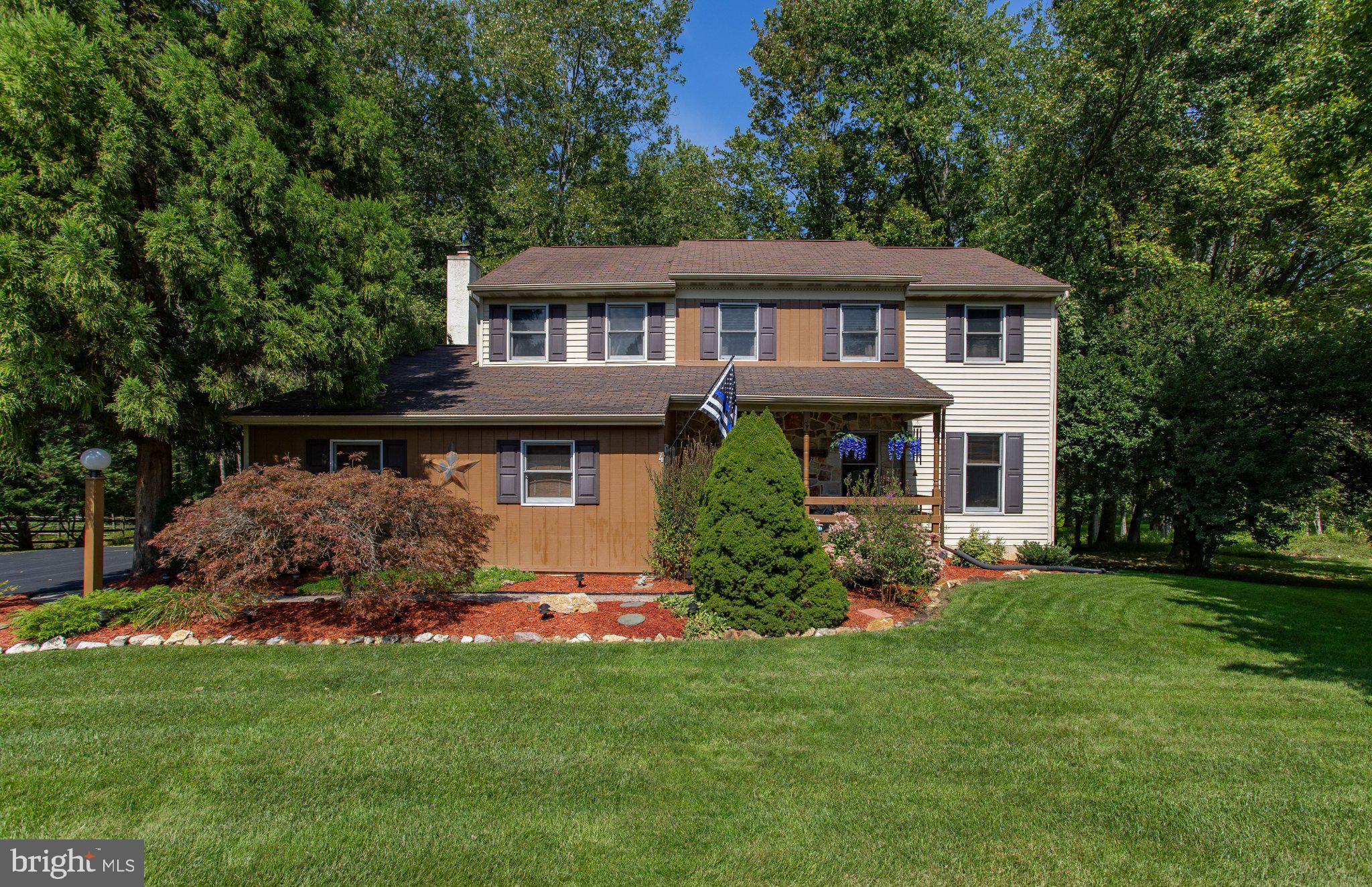 Do you love the outdoors? Enjoy morning coffee on your deck overlooking the woods or relaxing on a cozy front porch? Spend an afternoon in a hammock beneath the shade of mature Sugar Maples or gather with family and friends around the fire pit on a cool evening? This home offers all of that and more.Nestled on a beautiful wooded acre in Upper Uwchlan Township, this property offers a sense of privacy and peace that's hard to find. Protected open space behind the property creates a natural buffer, preserving the peaceful setting and enhancing the sense of privacy.The location has been ideal for our family. Marsh Creek State Park is just minutes away for hiking, biking, kayaking, and fishing, and the Brandywine Creek is nearby for even more outdoor recreation. The neighborhood is quiet, safe, and welcoming. We've been fortunate to have wonderful neighbors on both sides, and the school bus stop sits just steps from the front door. The home is located within the highly regarded Downingtown Area School District.Inside, this home offers plenty of living space which includes four bedrooms, two-and-a-half baths, a finished basement, a separate den, and abundant storage throughout. One of our favorite spaces has always been the cozy step-down family room, featuring beautiful bamboo hardwood flooring and a stunning natural stone fireplace that creates a warm gathering place on chilly evenings.The kitchen is spacious and functional, with ample cabinetry, Corian countertops, a pantry, and additional storage nearby. The screened and covered portion of the deck has been especially useful for outdoor dining, entertaining, and enjoying the outdoors even when the weather doesn't cooperate.The two-car garage includes a built-in workbench, LED lighting, and shelving, while the barn-style shed provides excellent storage for tools, gardening supplies, and outdoor equipment.Most importantly, this house has been a wonderful home. We raised four children here and created a lifetime of memories in this safe, friendly neighborhood. While the property offers a peaceful, private setting, it is also ideally located with convenient access to the Pennsylvania Turnpike, West Chester, King of Prussia, Phoenixville, Pottstown, Berks County, and the Exton SEPTA station. As we begin our next chapter, we hope another family will love this home and community as much as we have.More than a house, this has been the place where our family grew, gathered, and made memories for years.