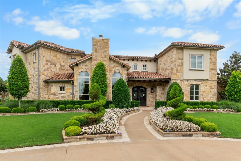 Situated on an acre in the prestigious community of Tranquility Farms and zoned to highly acclaimed Lovejoy ISD, this exceptional luxury estate offers a perfect blend of elegance, comfort, and functionality. The home welcomes you with grand architectural details, soaring ceilings, and expansive living spaces filled with natural light. Designed for both everyday living and entertaining, the open-concept layout flows effortlessly between the main living areas and a gourmet kitchen equipped with high-end appliances, double dishwasher, custom cabinetry, generous counter space, and an oversized island ideal for gathering. The private primary suite serves as a serene retreat with a spa-inspired bathroom and spacious walk-in closet, while additional bedrooms provide comfortable accommodations for family and guests along with two laundry rooms(one downstairs and one upstairs). Multiple living and entertaining areas throughout the home offer flexibility for work, relaxation, and hosting. Outdoors, the expansive property provides an amazing pool-spa oasis, full outdoor kitchen, a living space with a fireplace, beautiful green space and room to enjoy peaceful surroundings with plenty of privacy. Combining refined craftsmanship, thoughtful design, and a prime location close to shopping, dining, and major commuter routes, this home offers an elevated lifestyle in one of Fairview’s most desirable communities.