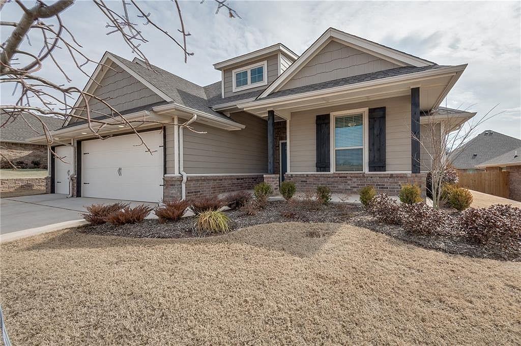 Check out this Beauty! 4 Bedrooms 2 Bath, built in 2019. Beautiful Kitchen, with tile flooring, Granite, and Quartz Countertops. The Main Bedroom features an en-suite bath with all bells and whistles. Walk-in Shower, jetted tub,  and a wonderful closet!  This home also features a dining area. Outside you can enjoy the day on your covered patio with fireplace and sprinkler system. Woodland Park community has a community fitness center and pool. Every All County Heartland Property Management residents are enrolled in the Resident Benefits Package (RBP) for an additional $54.95/month which includes liability insurance, HVAC air filter delivery, on-demand pest control, and much more! More details upon application.