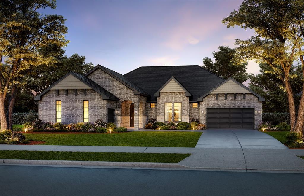 Luxury Meets Livability at 4084 Blue Ridge Avenue, Norman, OK Plan: Sutton | Elevation A | 5 Beds | 4.5 Baths | 3-Car Garage | 3,264 Sq. Ft. Available April 2026 | Discover a finely crafted residence in the scenic Blue Ridge community. With 3,264 sq. ft. of living space, five bedrooms, four and a half bathrooms, and a three-car garage, this home delivers elevated comfort and practical design. A wide entry leads into an expansive open-concept layout, featuring wood-look tile floors and a focal-point fireplace with built-ins. Oversized windows fill the home with natural light, complementing the clean, modern lines throughout. The kitchen is a centerpiece—equipped with ceiling-height cabinetry, thick quartz countertops, floating shelves, under-cabinet lighting, a spacious island, and built-in Samsung stainless steel appliances. A decorative wood vent hood adds a refined touch, while the walk-in pantry includes a built-in sitting nook. Telescoping glass doors open to a generous covered patio, ideal for relaxing or entertaining under Oklahoma skies. The primary suite includes a private loggia connected to a dedicated flex space. The spa-like en-suite bath features a soaking tub, walk-in shower, dual vanities, enclosed water closet, and a light-filled walk-in closet. Additional rooms are thoughtfully arranged to maximize comfort and privacy. With 4.5 bathrooms, the flow suits a variety of daily routines. Located on a .77-acre lot (mol) in an outbuilding-friendly zone, the property offers easy access to Norman’s top amenities and is zoned for the Newcastle School District. Availability begins April 2026—secure your place in Blue Ridge Estates before it’s gone.