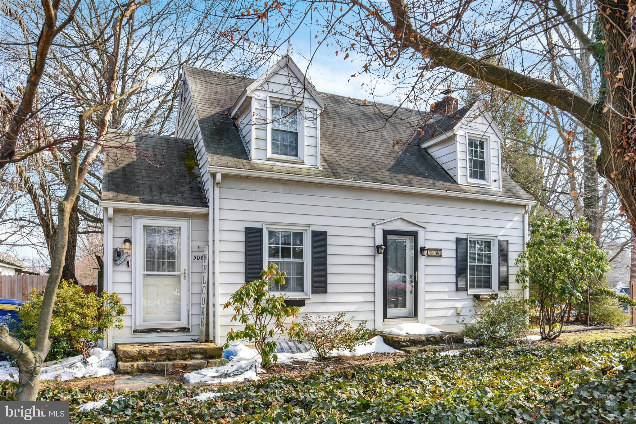 Adorable Cape Cod that perfectly blends classic charm with thoughtful modern updates. This inviting home retains its period character while offering today’s desired amenities. The updated kitchen features granite countertops, tile backsplash, stainless steel appliances, and durable tile flooring. Spacious dining and living rooms provide generous space for everyday living and entertaining, highlighted by beautiful wood floors and a cozy fireplace. The finished lower level offers valuable extra living space complete with a full bath—ideal for a family room, guest suite, or home office.Enjoy relaxing in the enclosed rear porch overlooking the fenced backyard. Outdoor living continues with a brick patio, perfect for gatherings. A detached oversized one-car garage and storage shed provide excellent storage options. Conveniently located near area amenities and major highways, this  home is truly a wonderful place to call home.Schedule your showing today!