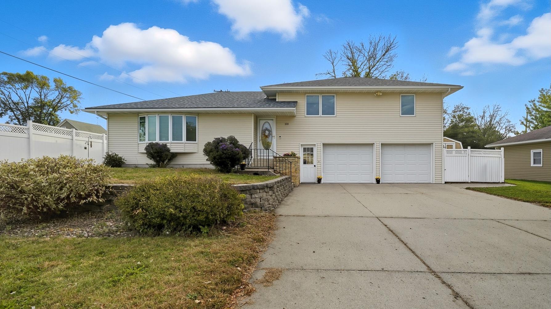 Welcome to 103 Calm Court in Mapleton! This beautifully maintained home shows true pride of ownership—you can feel the care and attention given to every detail the moment you arrive. The main level offers a bright and inviting living room that flows into the kitchen and dining area, creating a perfect space for everyday living and entertaining.  Upstairs, you’ll find three spacious bedrooms and a full bathroom, offering plenty of room for everyone. The lower level has been thoughtfully finished to include a large family or movie room—ideal for cozy nights in—as well as an additional bedroom. The current owners added an egress window to make this a true fourth bedroom. You’ll also find a dedicated utility room with laundry space for added convenience.  Additional highlights include a new roof (2024), a tuck-under two-stall garage, and a fully fenced yard—perfect for pets, play, and outdoor gatherings.  This home is move-in ready and waiting for its next owners.