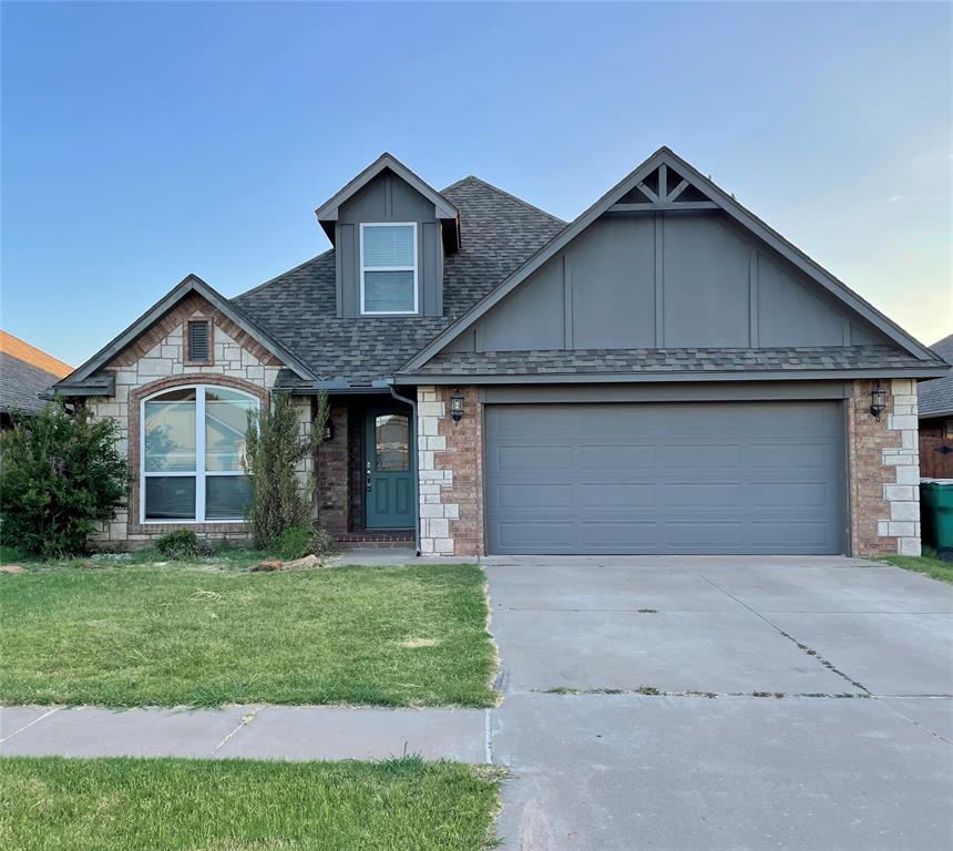 Located in Edmond’s desirable Castleberry Addition, this two-story home offers 2,393 square feet of flexible living space with 4 bedrooms and 3 full bathrooms (or 3 bedrooms plus a study). The main level features three bedrooms, two bathrooms, a spacious living area with fireplace, dining space, and a well-appointed kitchen complete with granite countertops, a large island, walk-in pantry, and stainless steel appliances, ideal for both everyday living and entertaining. The primary suite has separate his-and-hers closets and double vanities in the bathroom.Upstairs, you’ll find a generous bonus/game room along with an additional bedroom and full bath, perfect for guests, a home office, or a private retreat. A covered back patio perfect for enjoying your morning coffee and a storm shelter conveniently located in the garage floor adds peace of mind. Enjoy the extra space you need without the wait or cost of new construction in this thoughtfully designed Castleberry home. This neighborhood also features a clubhouse, pool, and a playground.