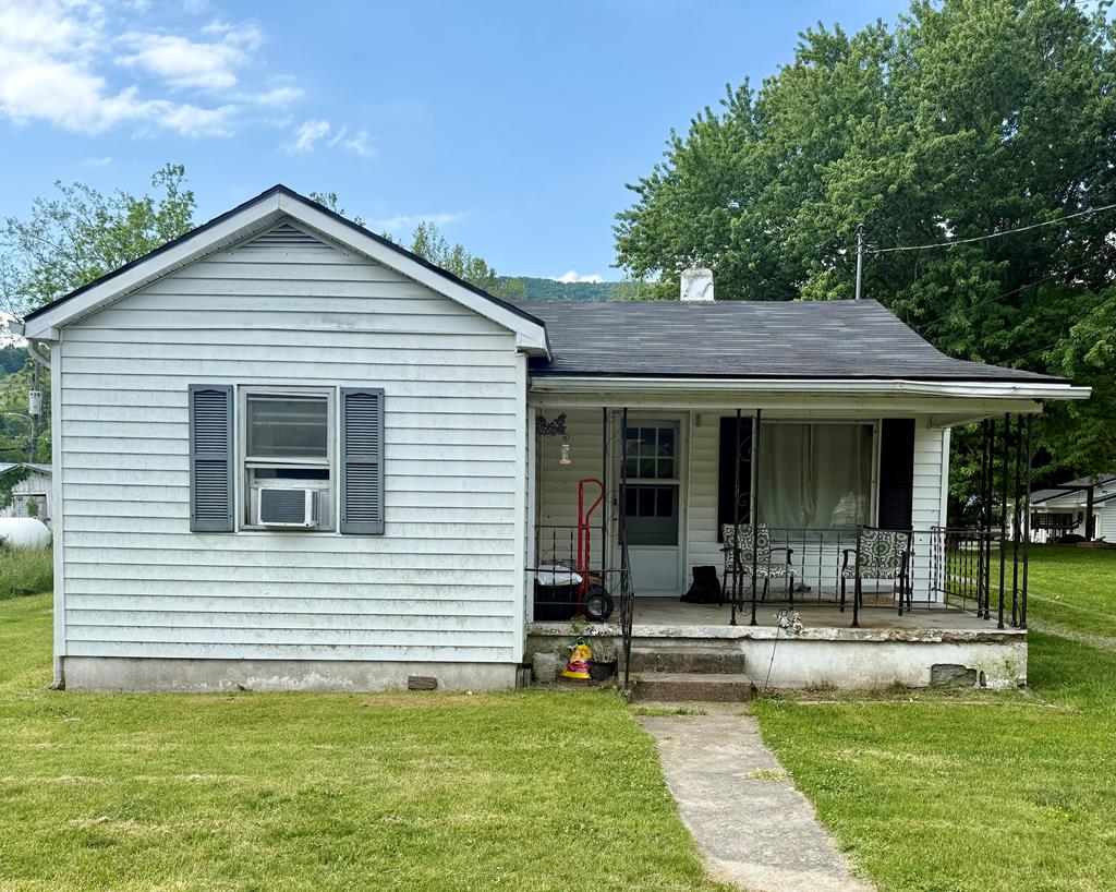 This is the perfect starter home, investment property, or if you are ready to downsize and want a beautiful shaded yard for your children or grandchildren to play-this is the place! Located near Bland County High School and not too far off the interstate if you travel 77 for work! Some updates have been completed such as refinished hard wood flooring, plumbing and a new single roof just over a year old.