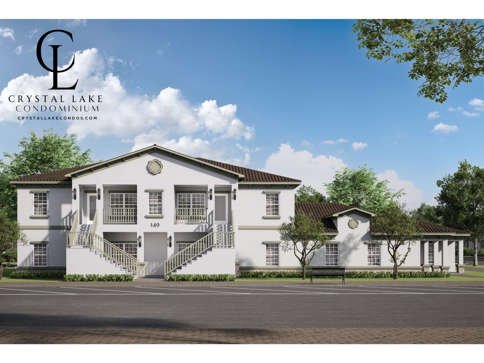 One or more photo(s) has been virtually staged. Pre-Construction. To be built. WOW! New downtown Lake Mary luxury condominium to be built! THREE-BEDROOM DOWNSTAIRS END UNIT on the corner of 4th Street, available now. Two blocks from the shops and restaurants on 4th Street, Lakeview Ave, and Country Club Rd. Enjoy easy access to the weekend Farmers ' Market, events in Central Park, and City Hall.  Your home is one block from the Pickleball Court on Country Club, Events Center, and the new Playground.  Quick drive to Sanford International Airport, local hospital systems, and the business districts of International Parkway at Heathrow and Colonial TownPark. SunRail is a few blocks away, no car needed. This condo is 1,396 square feet and comes standard with luxury finishes, kitchen appliances, windows with blinds in the glass, an optional butler pantry, an optional wine bar or coffee station, a French hood, a side covered patio, and a private storage closet for easy access to bikes and holiday decorations. Assigned parking, a park-like setting, and EV charging are available. Upgrade your interior aesthetic - three different curated interiors designed by Madison Snyder Design Co. She has crafted custom paint palettes, creating a modern, fresh feel, with beautiful light fixtures, undercabinet lighting, and options for flooring that include herringbone wood floors, wide vinyl planks, and ceramic tiles. Coordinate your kitchen cabinets with beautiful solid-slab granite, herringbone tile, or natural stone backsplashes. Our signature oversized kitchen islands feature extended overhangs and pedestal legs, designed for island-top dining. The oversized walk-in primary shower features an optional ombre mosaic tile, toiletry niches, and dual showerheads for a spa-like experience. Upgrade the walk-in primary closet with an optional closet system. Extra windows provide a beautiful sundrenched environment, and the second-floor units have private balconies overlooking the treetops, and the first-floor homes have covered patios. Delivery estimated for around December 2026. Call to schedule your private sales consultation today.