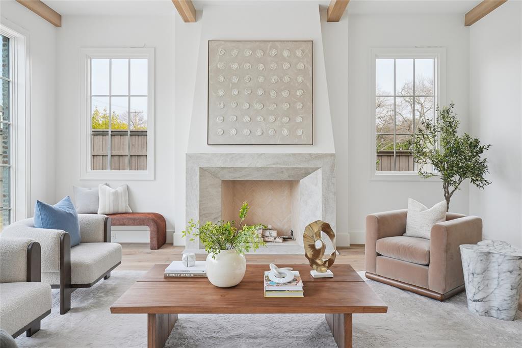 New Construction in Preston Hollow, a stunning 5-bedroom, 5.2-bathroom home spanning 6,083 square feet of luxurious living space. This masterpiece features a classic and timeless design, beautifully highlighted by a custom brick blend with an artisan smear, offering both elegance and durability. Upon entering, you are greeted by a grand foyer that sets the tone for the rest of this elegant home. The spacious study is perfect for a home office or a quiet retreat. Each bedroom is a private sanctuary, featuring en-suite bathrooms that blend modern convenience with traditional charm. The gourmet kitchen, with top-of-the-line appliances and ample storage, flows seamlessly into the living areas, making it perfect for both everyday living and entertaining. The three-car garage provides ample space for vehicles, car lifts and additional storage. Step outside to the serene backyard, where a sparkling pool awaits, surrounded by beautifully landscaped grounds, offering a private oasis for relaxation and entertainment. This home is not just a home; it’s a lifestyle. Experience luxury, comfort, and timeless beauty.