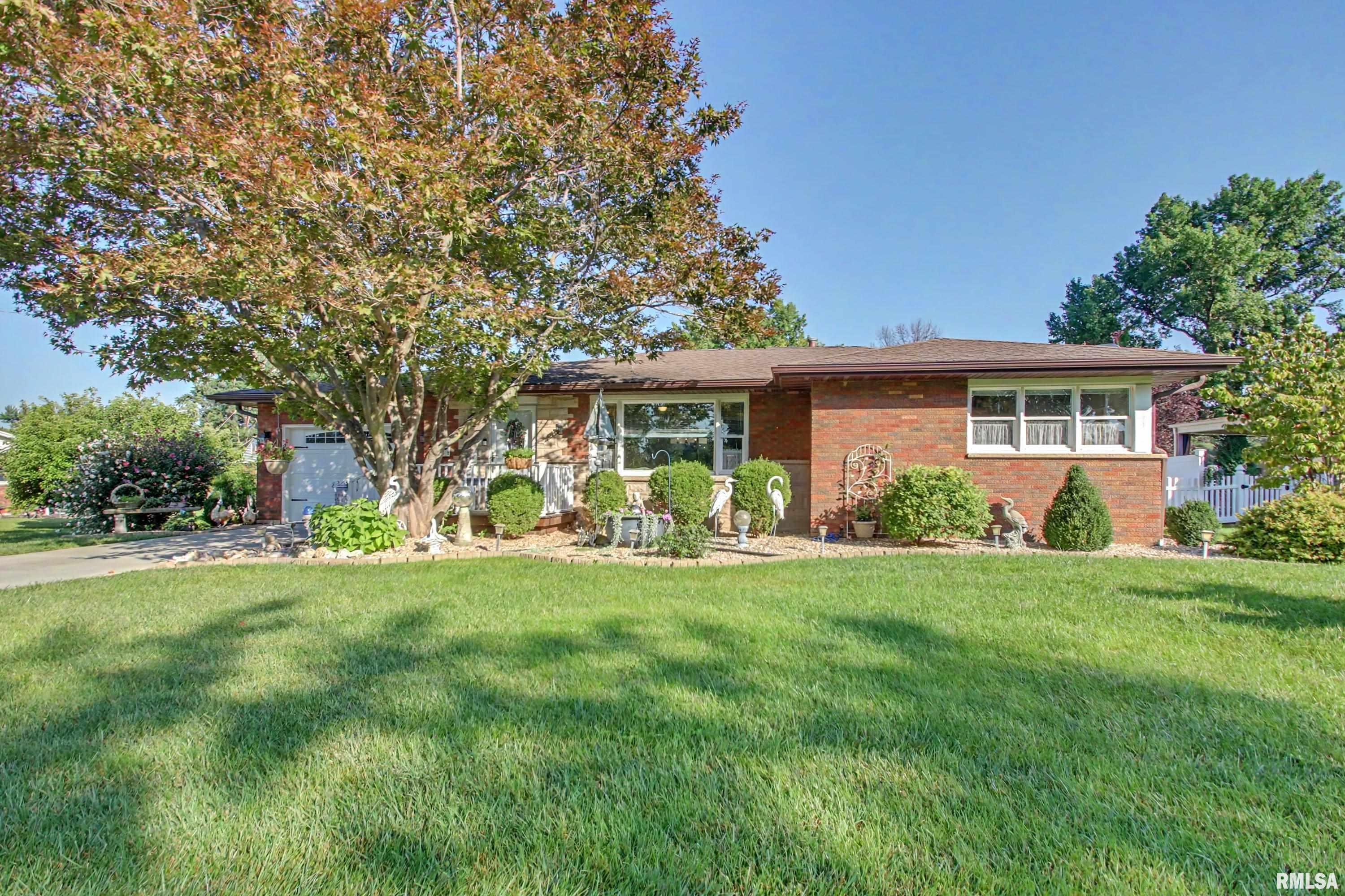 Really nice and well kept brick ranch with fenced rear yard above ground pool, storage building and covered rear patio. Many additions put in by current owner including the items in rear yard and Electric stove, new sump pump, Radon system,  Driveway replaced, and much more. Lower level bathtub  has  Jet tub.