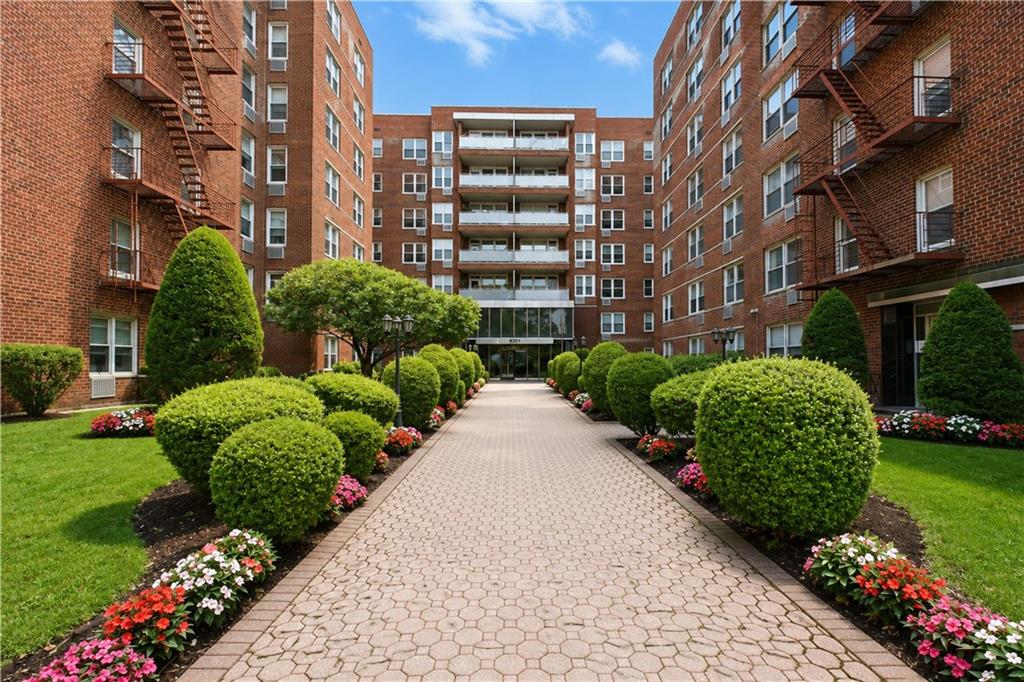 Enjoy the great views of Shore Road and The Narrows Harbor from this beautiful 6th floor apartment with approximately 800 sq. ft. The unit has hardwood floors, crown mouldings, an updated kitchen and plenty of closet space.Upon entering there is a large open space for living room, dining area and possible a home office. The unit has 2 air conditioners in A/C sleeves under the windows,9201 Shore Road is a well maintained, full service co-op with a 24 hour doorperson, live in superintendent, porter staff and impressive 2 story lobby/entryway.In addition there are 2 laundry rooms and a bike room. Indoor parking and storage space are available by waitlist. There is an Express bus at the front of the building and the R train is nearby.