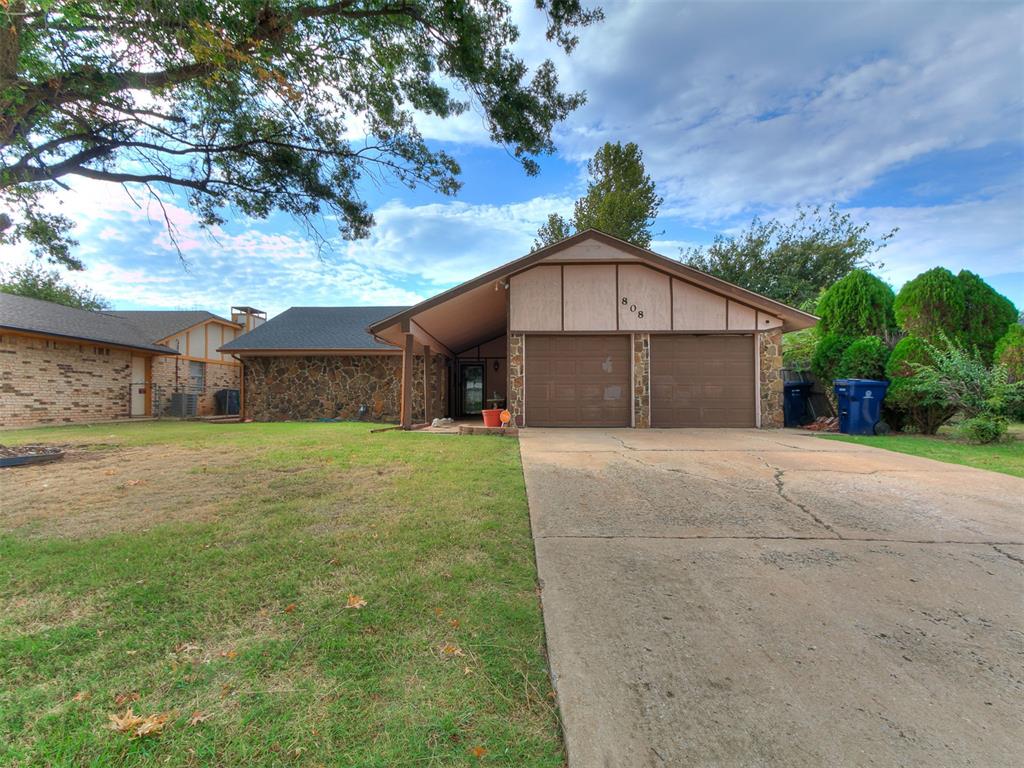 WOW!! Lots of great features for an awesome price.  Roof less than two years old.  Hot water tank replaced in 2025 and the HVAC system updated in 2019.  The house only has carpet in the bedrooms.  Kitchen has been updated.  This house is ready for new owners with lots of space and functional flexibility.  Great primary bedroom with a large closet. The back yard is huge with a concrete patio.  The front area has a covered patio with two very nice sitting areas to enjoy mother nature.  You must see this house to appreciate it.  Call today for your private viewing.