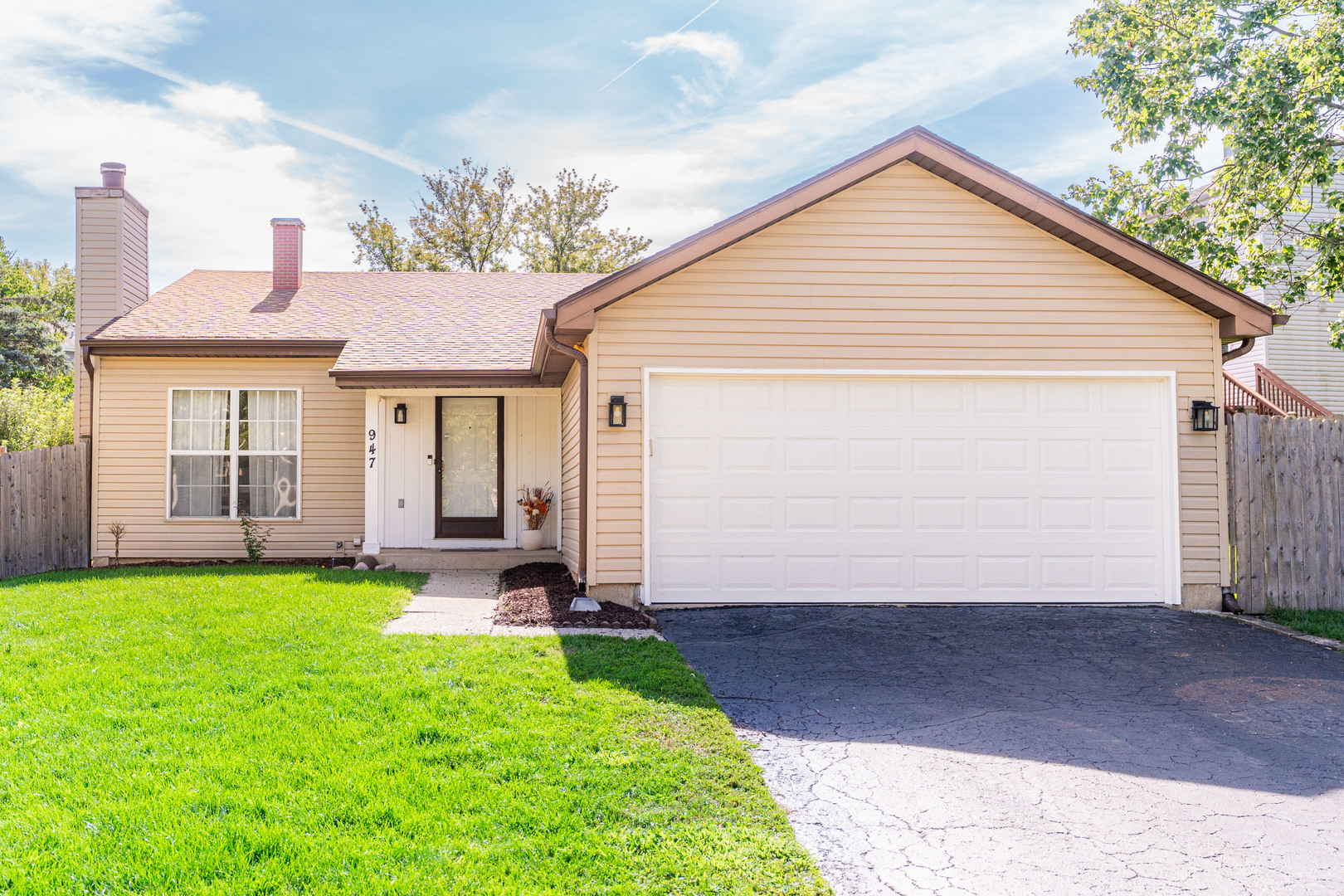 Discover this charming 3-bedroom, 2-bath home in the desirable Pinebrook subdivision! Natural light fills every room, creating a warm and welcoming atmosphere. The living room features a cozy gas fireplace and flows into the kitchen, complete with white cabinetry and an eating area. Upstairs, you'll find the primary bedroom, a second bedroom, and a full bath. The finished lower level provides additional living space with a family room and a third bedroom-perfect for guests, a home office, or a playroom. A sub-basement offers plenty of extra storage. Step outside to enjoy a fenced backyard with a storage shed, plus the convenience of a 2-car attached garage. This home also features many recent updates, including: New HVAC, new hot water heater, new dryer, roof (3 years old), washer (3 years old), dishwasher (3 years old), microwave (3 years old), and kitchen cabinets/counters (3 years old). Ideally located near I-355, shopping, and dining, this home combines comfort, functionality, and style in a prime location.