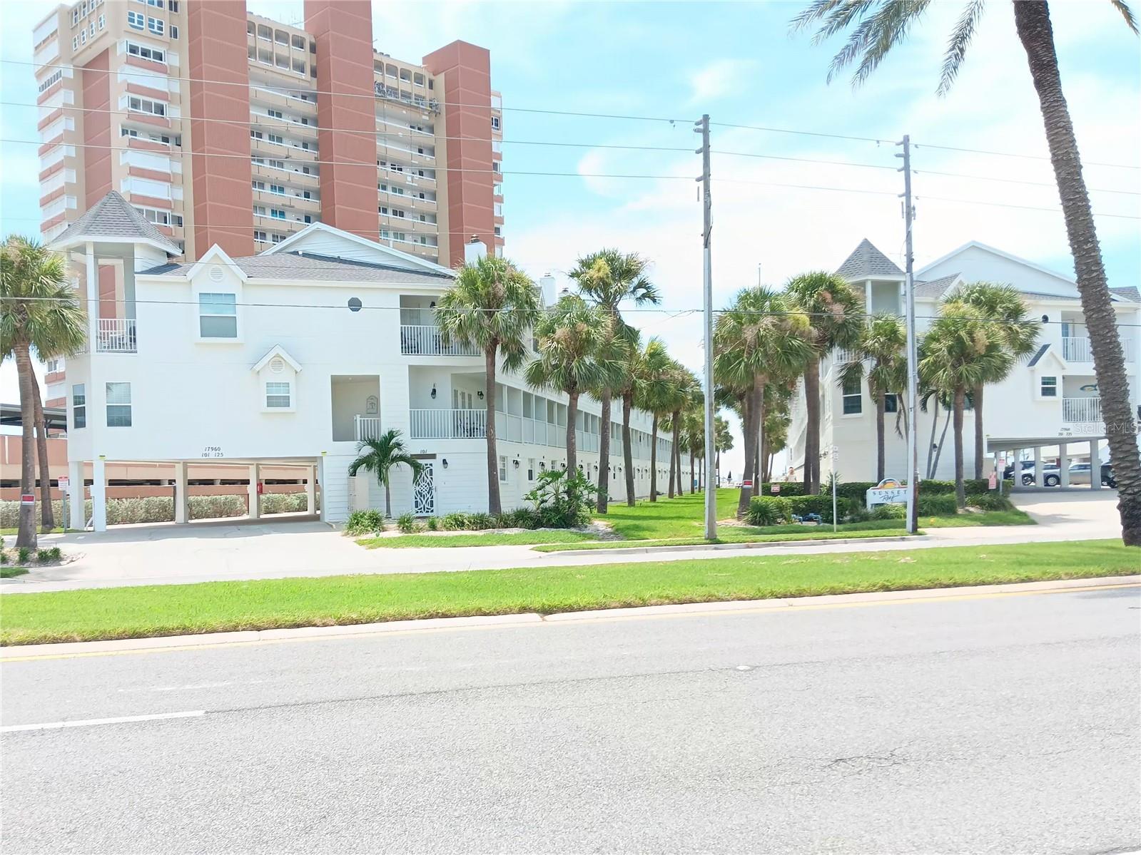 Beautiful gulf beach living. Ready to move in - fully furnished.  2 Bed 2½ Bath townhome with attached garage in the heart of Redington Shores.  2 private balconies overlooking private pool and gulf view.  Great investment for your portfolio (30-day minimum rental).  Up the street from Johns Pass which offers public boat ramp, boat & jet ski rentals, fishing, many great restaurants, beach shops and nightlife.  Well maintained property (Roof replace 2024 and newly painted 2025).  All-inclusive HOA for water, sewer, garbage, build & flood Insurance, building maintenance and well-funded reserves.
Don’t miss this opportunity for the good life! Put your feet in the sand, and smile on your face!