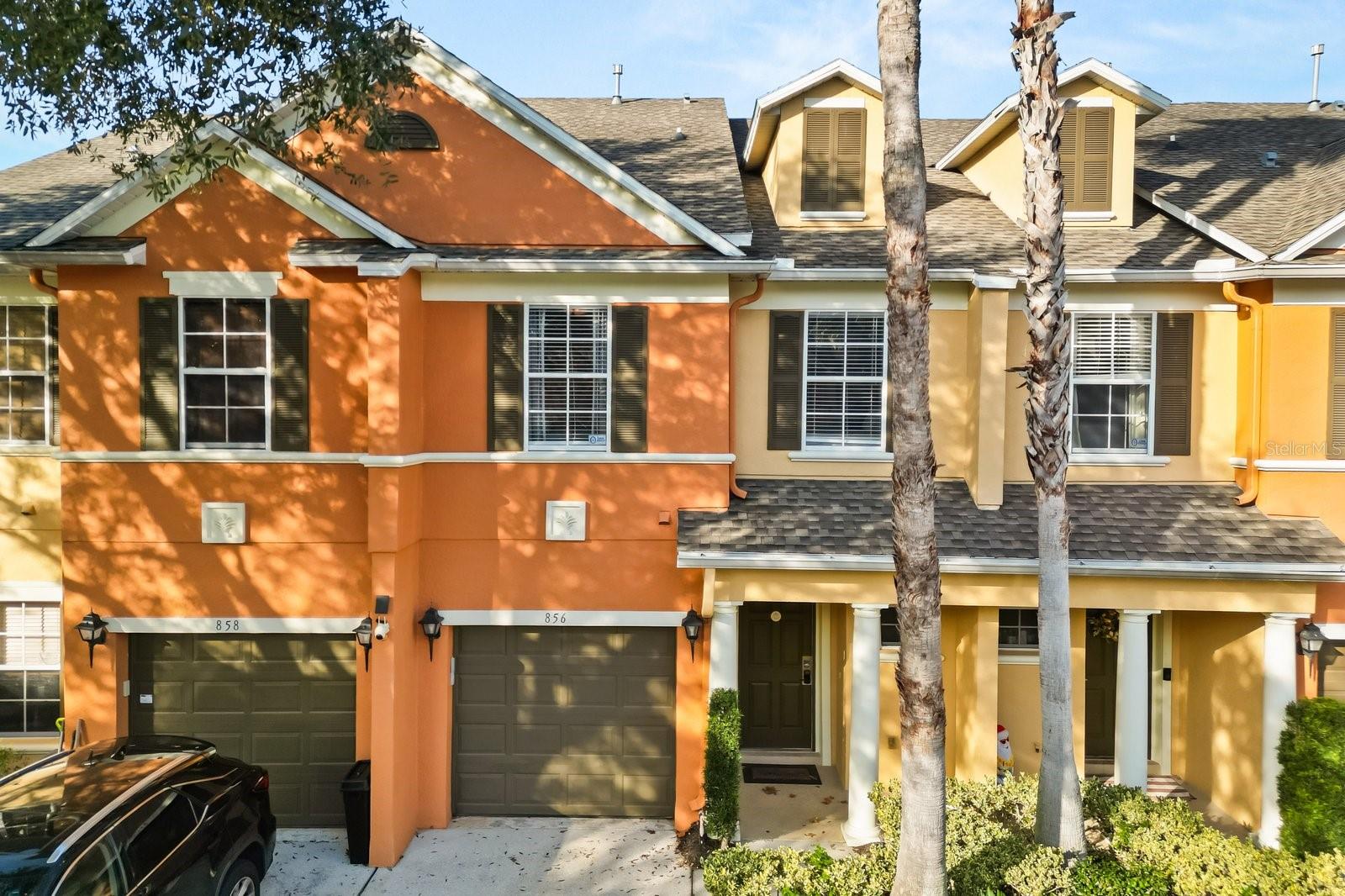 ***PLATINUM REUNION RESORT MEMBERSHIP AVAILABLE***Welcome to resort-style living at Carriage Pointe in Reunion Resort. This well-cared-for three-bedroom, two-and-a-half-bath, fully furnished townhome enjoys a prime golf-front setting on the 17th fairway of the Tom Watson Signature Course, delivering peaceful views and a true sense of luxury.The main level offers a bright, open layout designed for both comfort and functionality. A generous living space flows into a formal dining area and an eat-in kitchen nook, all enhanced by abundant natural light, and scenic golf course views. The kitchen is thoughtfully designed with ample cabinetry and storage, ideal for everyday living or hosting guests.Upstairs, the primary suite serves as a private retreat, featuring a walk-in closet, an en-suite bath, and exclusive access to a balcony overlooking the fairway—a perfect spot to unwind at the start or end of the day. Two additional bedrooms provide flexible space for family, guests, or a home office.A one-car garage plus driveway parking adds convenience, while maintenance-free living allows you to enjoy your time without exterior or landscaping concerns. Residents of Carriage Pointe also benefit from a private neighborhood pool, just a short stroll away.This property is short-term rental approved, making it a versatile option for a full-time residence, vacation getaway, or income-producing investment. Ideally located minutes from Walt Disney World®, shopping, dining, and Central Florida attractions, this home offers the perfect balance of location, lifestyle, and long-term value.Golf views. Resort amenities. Exceptional flexibility. Welcome home.