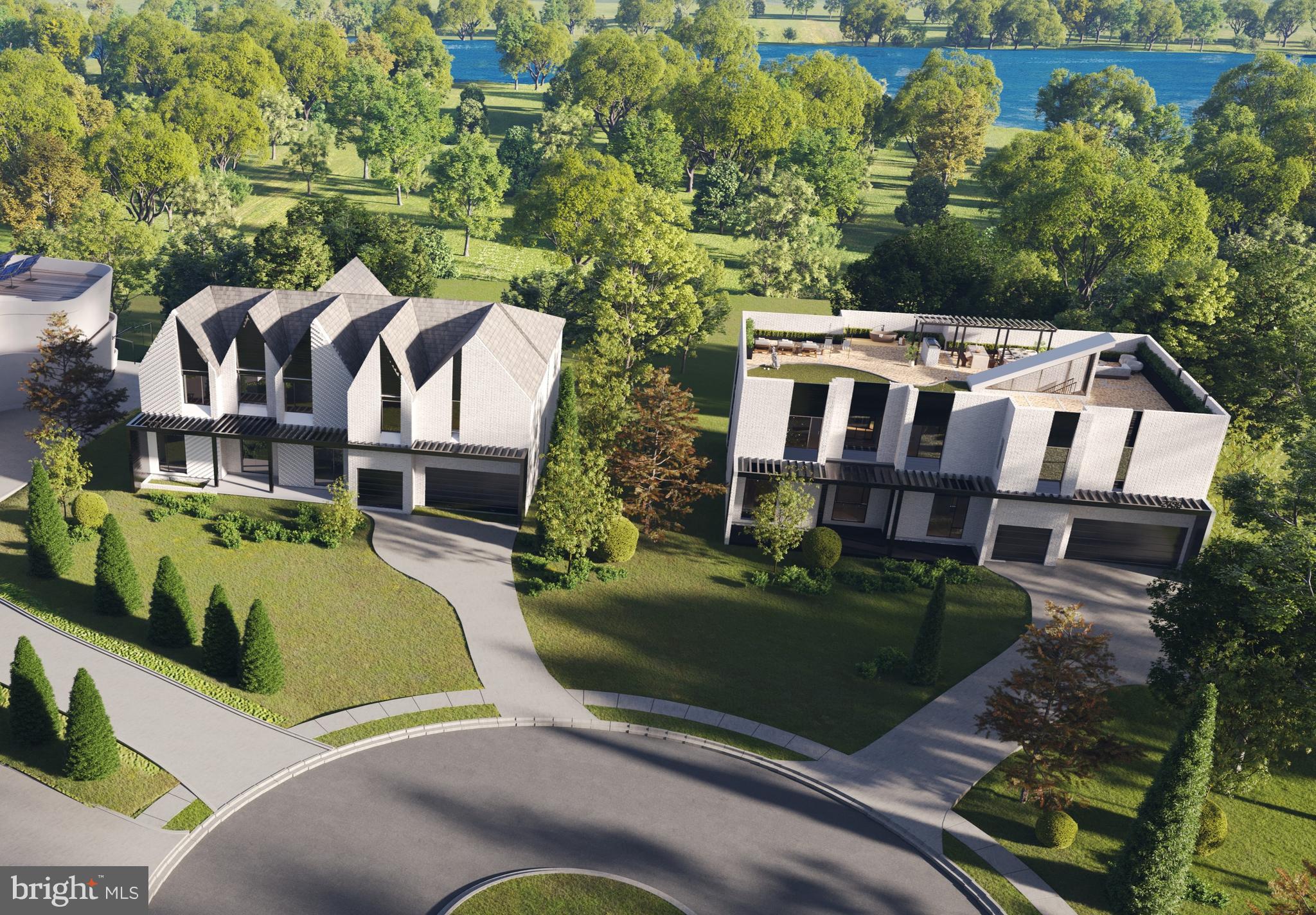 RARE PRIVACY and BREATHTAKING VIEWS across the Potomac River of Georgetown, the Cathedral and the Water Reservoir - ALMOST NEVER found in Arlington. This striking transitional/midcentury modern residence is a true architectural statement, thoughtfully designed to complement and elevate the site’s natural beauty. Currently under construction by an award-winning architectural and construction firm, the home delivers modern, open-concept living like nothing else in the area and offers a rare opportunity to customize luxury finishes to reflect your vision. Tucked away at the end of a quiet cul-de-sac, this extraordinary property sets a new standard for modern living in Arlington and presents a once-in-a-lifetime opportunity to own something truly exceptional.