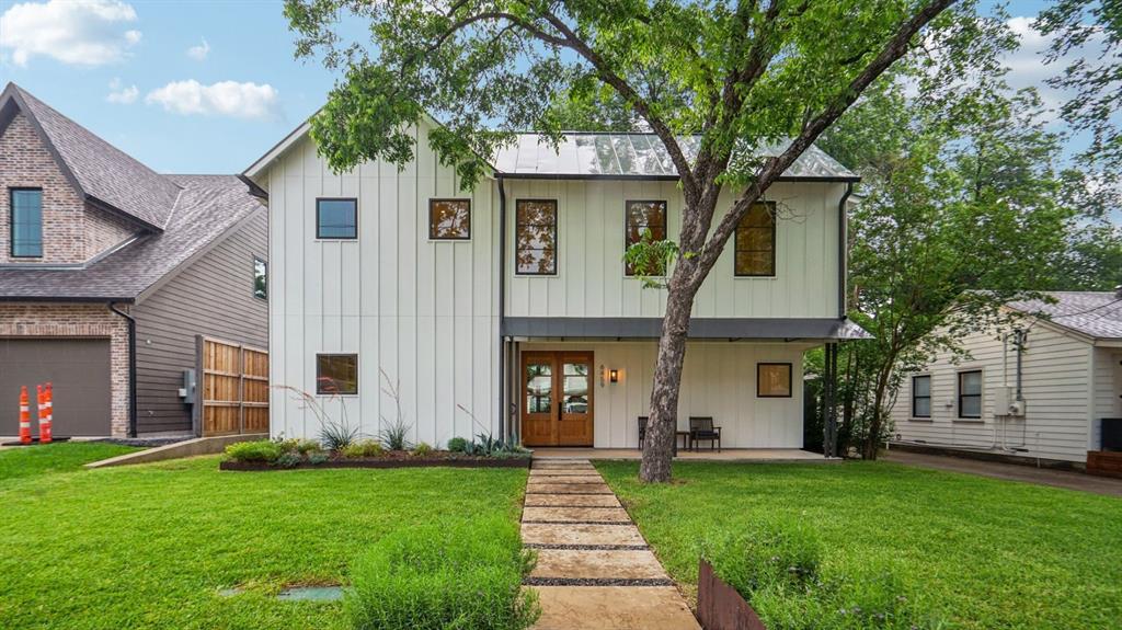 Welcome to your dream home in the heart of East Dallas, where convenience, comfort, and style meet. Nestled just minutes from the SoPac Trail, White Rock Lake, and Ridgewood Park, this beautifully designed property offers the best of outdoor living with unbeatable proximity to Dallas’ most beloved recreational spots. Situated on an oversized 55x170 lot, this thoughtfully crafted home features 3 spacious bedrooms, 3.5 bathrooms, and an oversized 2-car garage. The open-concept layout is perfect for both everyday living and entertaining, enhanced by a covered patio complete with a fireplace and built-in grill—ideal for year-round gatherings. The private backyard is a serene retreat, shaded by large, mature trees that offer natural beauty and privacy. Inside, the primary suite is conveniently located on the first floor and includes an attached office, large walk-in closet, and spa-like en suite bath. A chef’s dream, the kitchen includes a large walk-in pantry and flows effortlessly into the main living areas. Additional highlights include: Durable, stylish metal roof Thoughtful storage throughout Prime lot size offering potential for a pool or garden expansion Don’t miss this rare opportunity to own a true gem in one of Dallas’ most desirable neighborhoods. Schedule your private showing today!