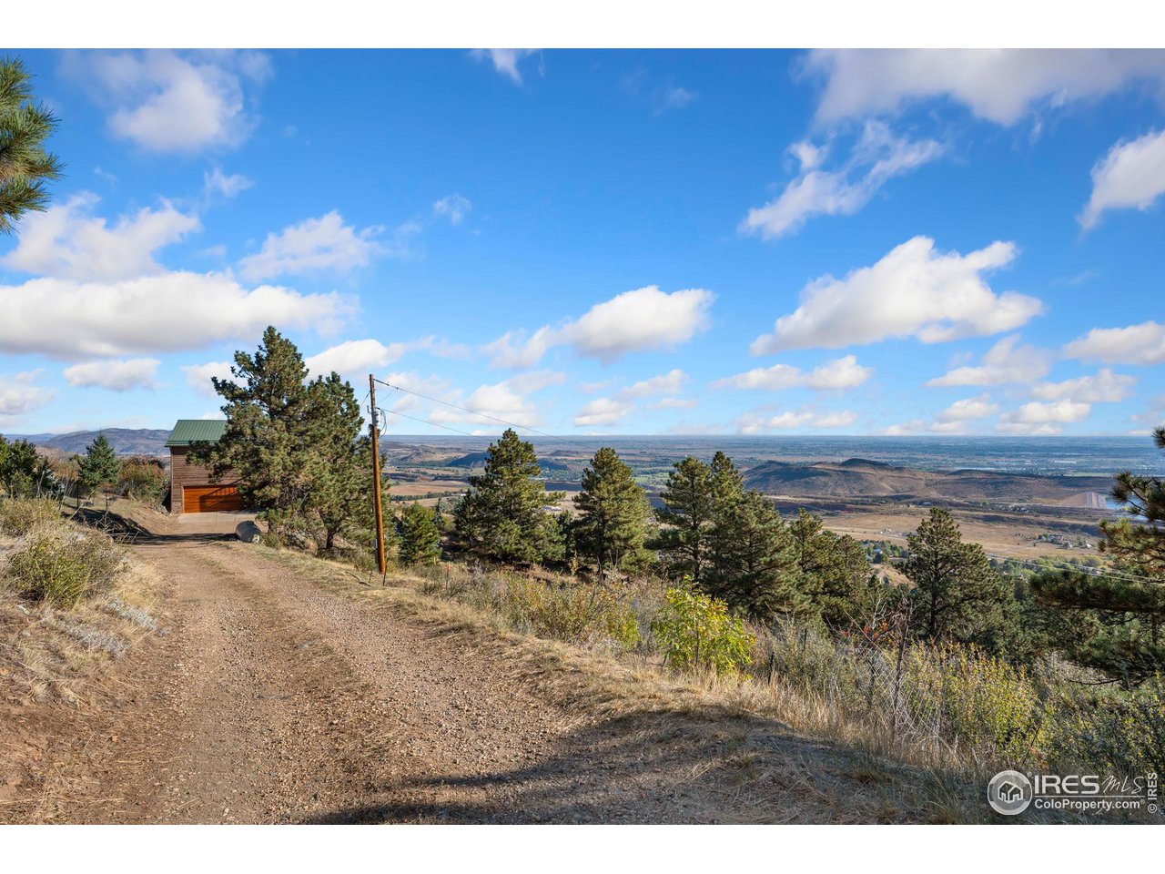 A unique opportunity in Northern Colorado...living in the next to last home at the top of Jackpine Drive in Bellvue! Enjoy the incredible views and outdoor lifestyle from your doorstep, minutes from Old Town Fort Collins and Lory State Park (hiking/mountain biking/kayak/paddle boards with water access to Horsetooth Reservoir)! The home includes just under 2,000 SF finished square feet with 3 beds and 2 baths. The living room and dining area are open concept, with an abundance of light! Incredible views from every room in the home! The wraparound trex deck from the front of the home to the back of the home is perfect for taking in views and entertaining! Sellers replaced the water well in 2020 at a depth of 952 feet and included replacement of the water line into the home, and water tank in the garage (approximately $48K)! Hot water heater and exterior stain new in 2023. The home abuts to the northwest hundreds of acres owned by the city of Fort Collins. An abundance of wildlife witnessed at the property during ownership since 2005, including an assortment of birds(owner is a bird enthusiast). The opportunities are endless! Such an incredible property! The home has been pre-inspected.