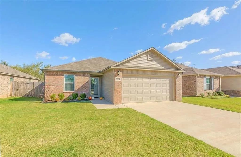 This well-maintained 3 bedroom, 2 bathroom home is located in The Village and offers a great layout with plenty of natural light. The kitchen opens to the dining and living areas and features a pantry and good storage. The primary bedroom has a spacious closet and private bathroom with a walk-in shower. Additional features include an interior laundry room, two-car garage and plenty of storage throughout. Out back, you'll find a fully fenced yard that backs to green space, giving you added privacy with no immediate neighbor directly behind you. Conveniently located near Lake Hefner, Chisholm Creek, shopping, restaurants and easy highway access. Come take a look!