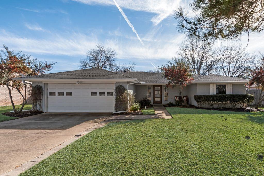 There’s no place like this 3-2-2 home! Step into this beautifully custom designed open concept kitchen, dining and living room perfect for entertaining. The designer kitchen has beautiful cabinets and quartz countertops with an 11 foot island with bar seating for six and the Luxury of a gas range, quiet power dishwasher, built-in microwave drawer, and built-in wine-beverage cooler. option. The kitchen-dining area have huge windows that look out to the enticing pool with waterfall.Step into the large primary bedroom with double wood sliding barn door doors that open to the large, luxurious en suite bathroom where you may enjoy spa time, relaxing in your deep freestanding soaking tub with hand shower. This bathroom also offers a walk-in shower, two separate vanities with ample storage and a separate water closet with storage.Relax in the huge sunroom, perfect as a separate living space with its double satin glass wood-framed doors, which offer privacy when needed.Family or guests will appreciate the two large bedrooms with large closets. The custom updated pool bath has a large double sink vanity and tub-shower combo and a floor to ceiling linen cabinet with pullout drawers.Step into your outdoor oasis, beginning with a large screened in porch, perfect for morning coffee or an evening sunset without the bugs. Continue to spoil yourself by basking in the large, refinished Pebble Tech pool with calming fountain. Lounge on the patio deck in the sun or shade of the large pecan tree, or relax and rest in the shade of the custom built cabana with a comfy cushion, perfect for napping.Refresh yourself with a private outdoor shower complete with changing room.In the morning or evenings, relax on the rooftop deck while watching the sunrise-sunset while enjoying the gas fire pit. A new roof was put on in 2025.You’ll see that there’s no place like this home……