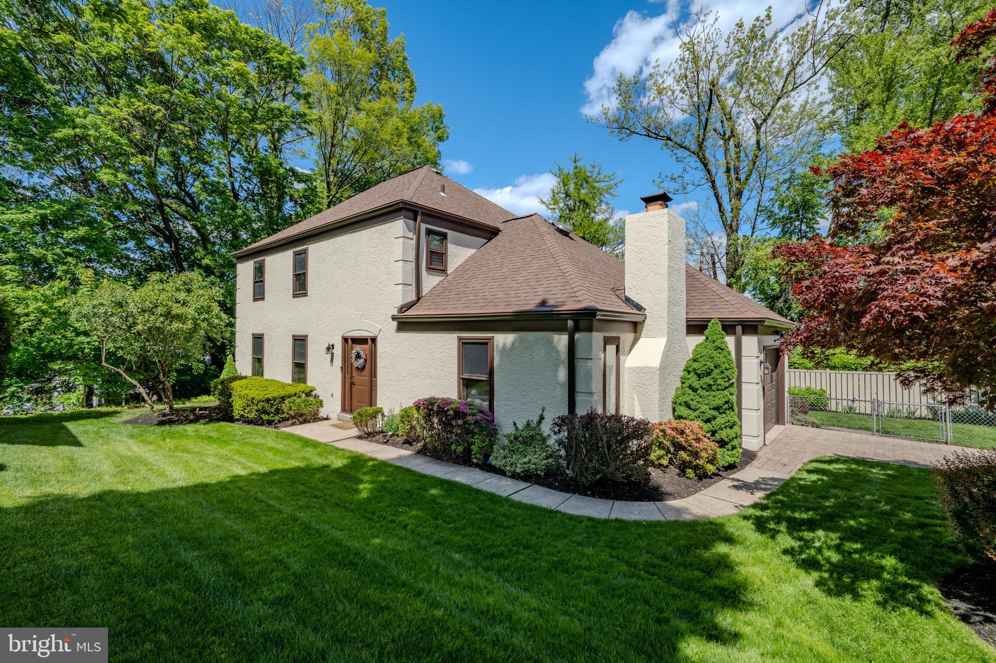 Suburban convenience with city proximity! Welcome to 159 Jennifer Lane: this hidden retreat is located on a quiet Cul-de-sac in Bala Cynwyd. Surrounded by a tranquil backyard worlds away from the hustle and bustle, the property features curated mature landscaping, a six-zone Sprinkler system, a private TREX Deck, and a Fully Fenced yard. Offering 3 bedrooms, 2.5 baths, and timeless character throughout, this is the kind of home that checks every box.All the expensive updates are already done for you!  2024 HVAC/AC, 2025 Gutters, a 2021 Water Heater, and 2018 Whole-House Insulation! Pristine Hardwood floors flow through a spacious layout featuring a large living room, a family room with a wood-burning Fireplace, and a formal dining room. The updated kitchen shines with custom cabinetry, granite countertops, and stainless-steel appliances, with Anderson sliding doors that open to a large, private TREX deck—perfect for morning coffee, outdoor dining, or summer BBQs, creating seamless indoor-outdoor living. A powder room and an access door to the Attached Garage complete the main level.  Upstairs, the hallway and bedrooms feature Hardwood Floors throughout. The primary suite is a true retreat—generously sized with His and Her closets and a dedicated En-Suite bath featuring a double-sink vanity, a walk-in shower, and granite finishes. Two additional well-proportioned bedrooms, each with great natural light, share a beautifully appointed, windowed hall bathroom. A large linen closet rounds out the upper level, keeping everything organized and within easy reach.  The finished basement offers an impressive 700 square feet of versatile living space and serves as a true extension of the home. This flexible, multi-purpose space can accommodate a media room, gym, playroom, or guest overflow. A built-in Electric Fireplace sets the perfect atmosphere for movie nights or relaxed evenings. A dedicated Private Home Office offers a quiet, productive space separate from the main living areas. The level is completed by a laundry room, a walk-in cedar closet, and generous storage throughout, keeping the rest of the home clutter-free.  Experience a perfect blend of comfort, convenience, and tranquility in this beautifully landscaped home, complete with specimen plantings, a fenced yard, and serene privacy. Enjoy unmatched mechanical peace of mind where all the major capital expenses are already taken care of! The Cynwyd Trail and Bala Cynwyd Park are just a short walk away. The school bus stop is conveniently located at the corner of the property, and the home falls within the highly coveted Lower Merion School District. Quick access to major highways makes for an easy commute into Philadelphia—offering the best of suburban living with easy city access.
